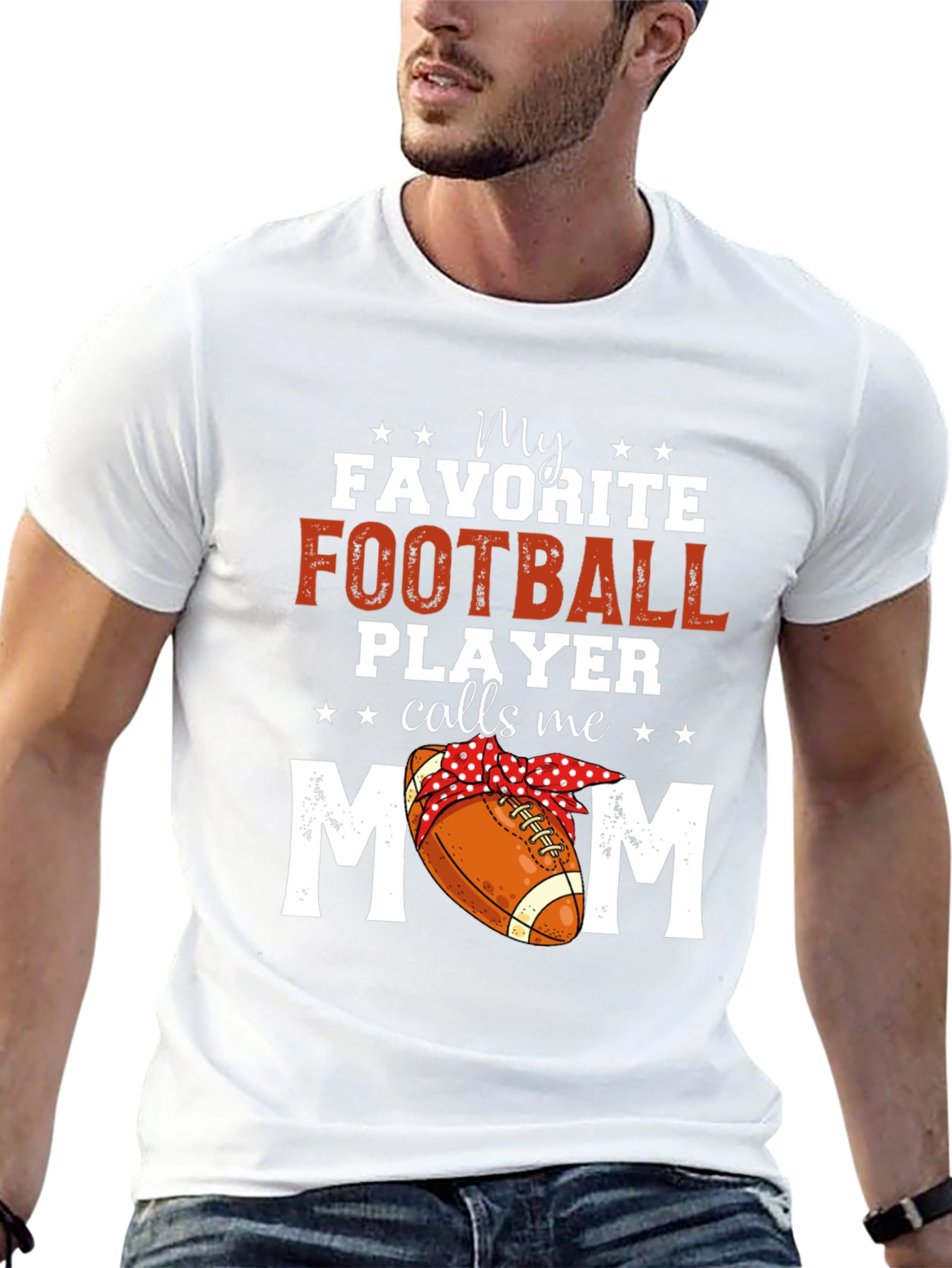My Favorite Football Player Calls Me Mom T-Shirt