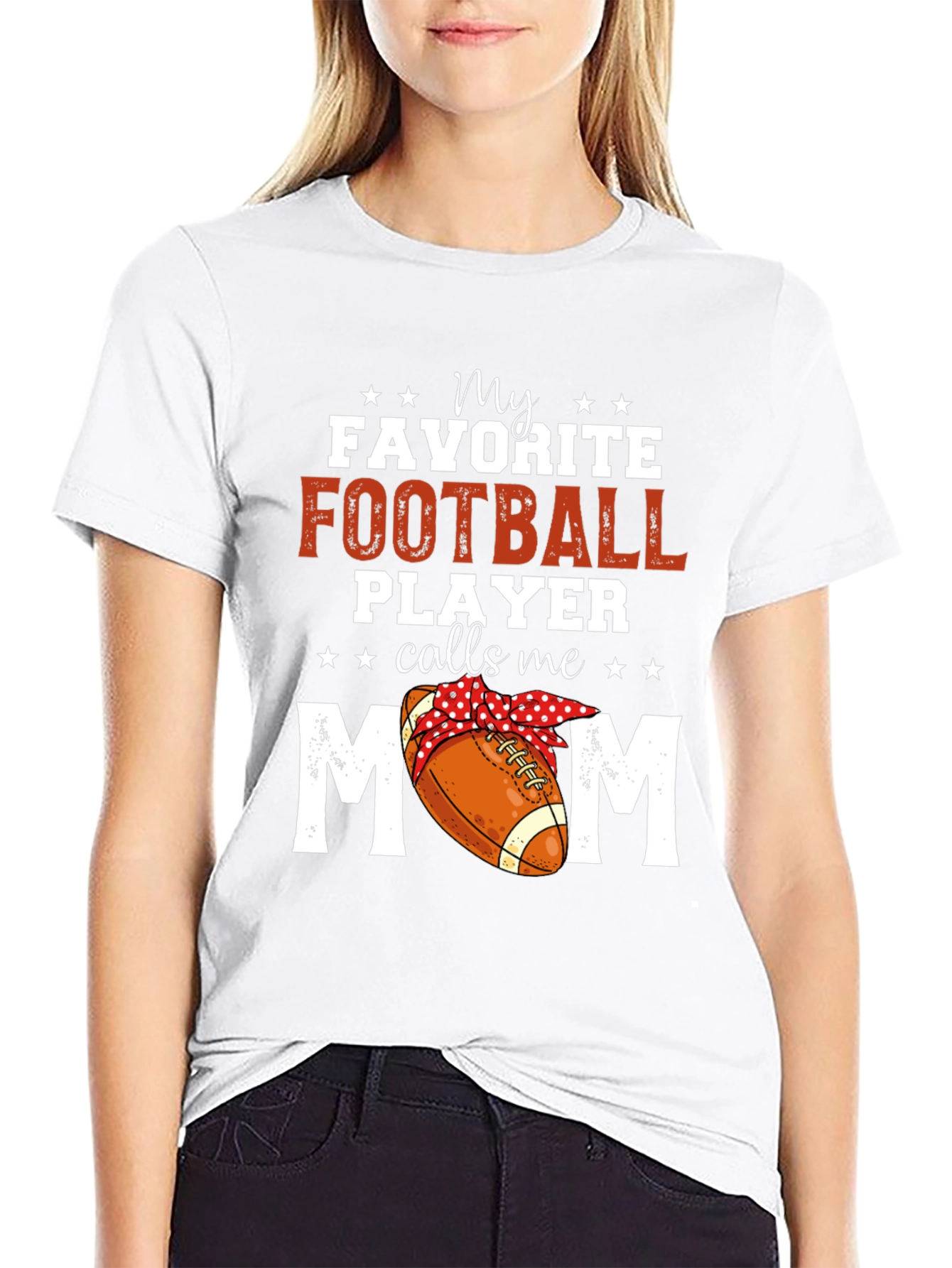 My Favorite Football Player Calls Me Mom T-Shirt