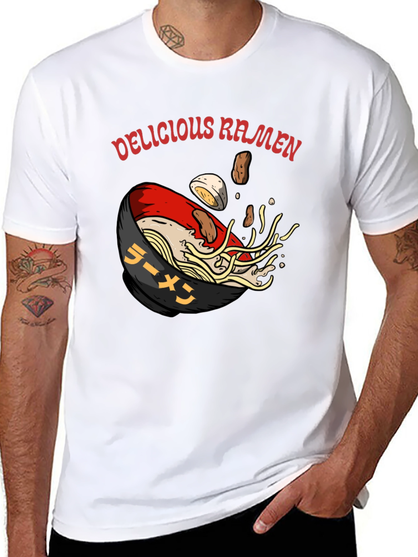 Delicious Ramen Graphic T-Shirt