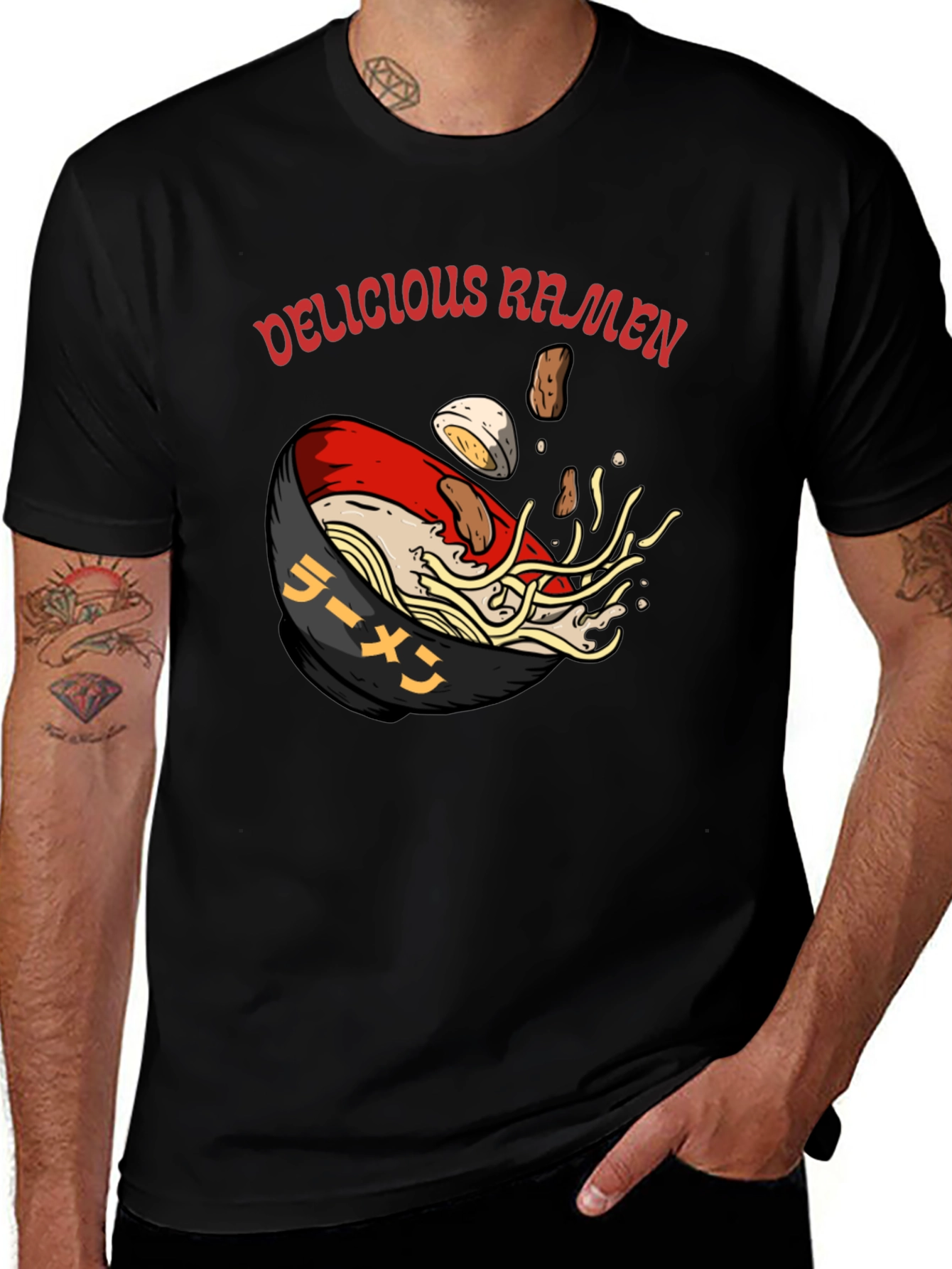 Delicious Ramen Graphic T-Shirt