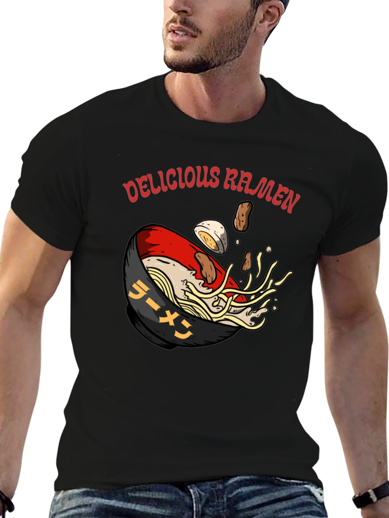 Delicious Ramen Graphic T-Shirt