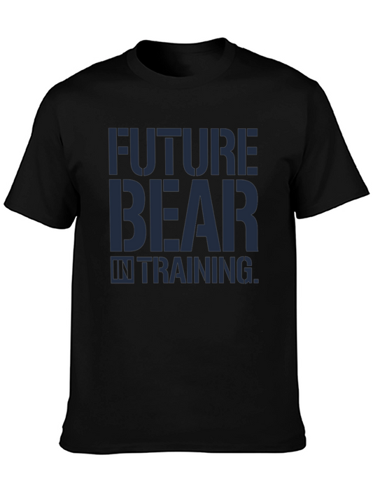 Future Bear in Training Graphic Tee - Black