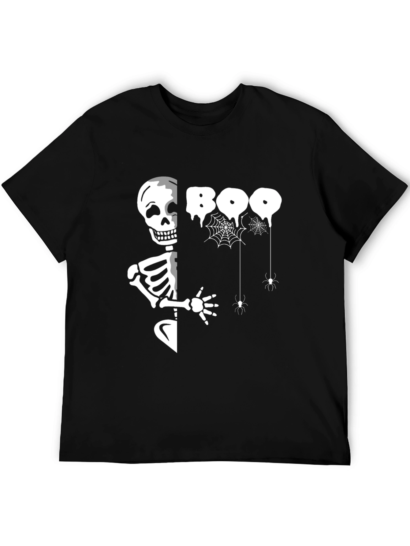 Boo Skeleton Halloween Tee