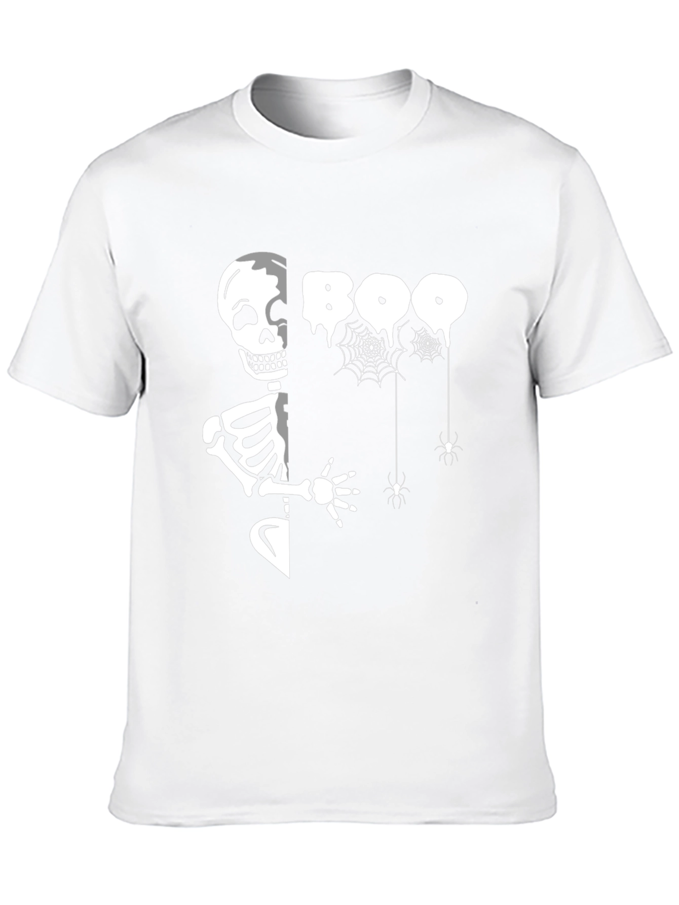 Boo Skeleton Halloween Tee