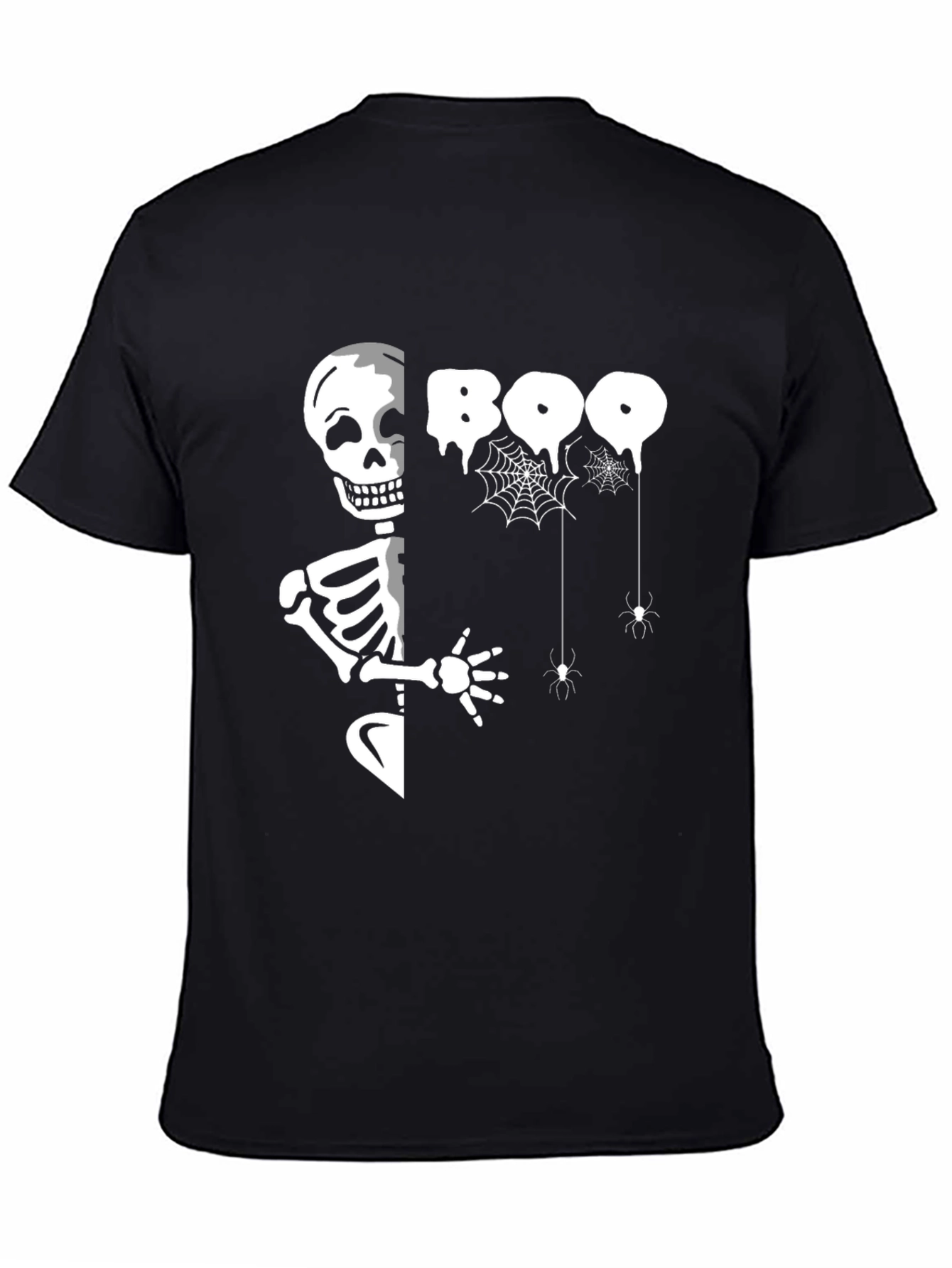 Boo Skeleton Halloween Tee