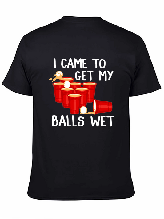 Balls Wet T-Shirt Beer Pong Party