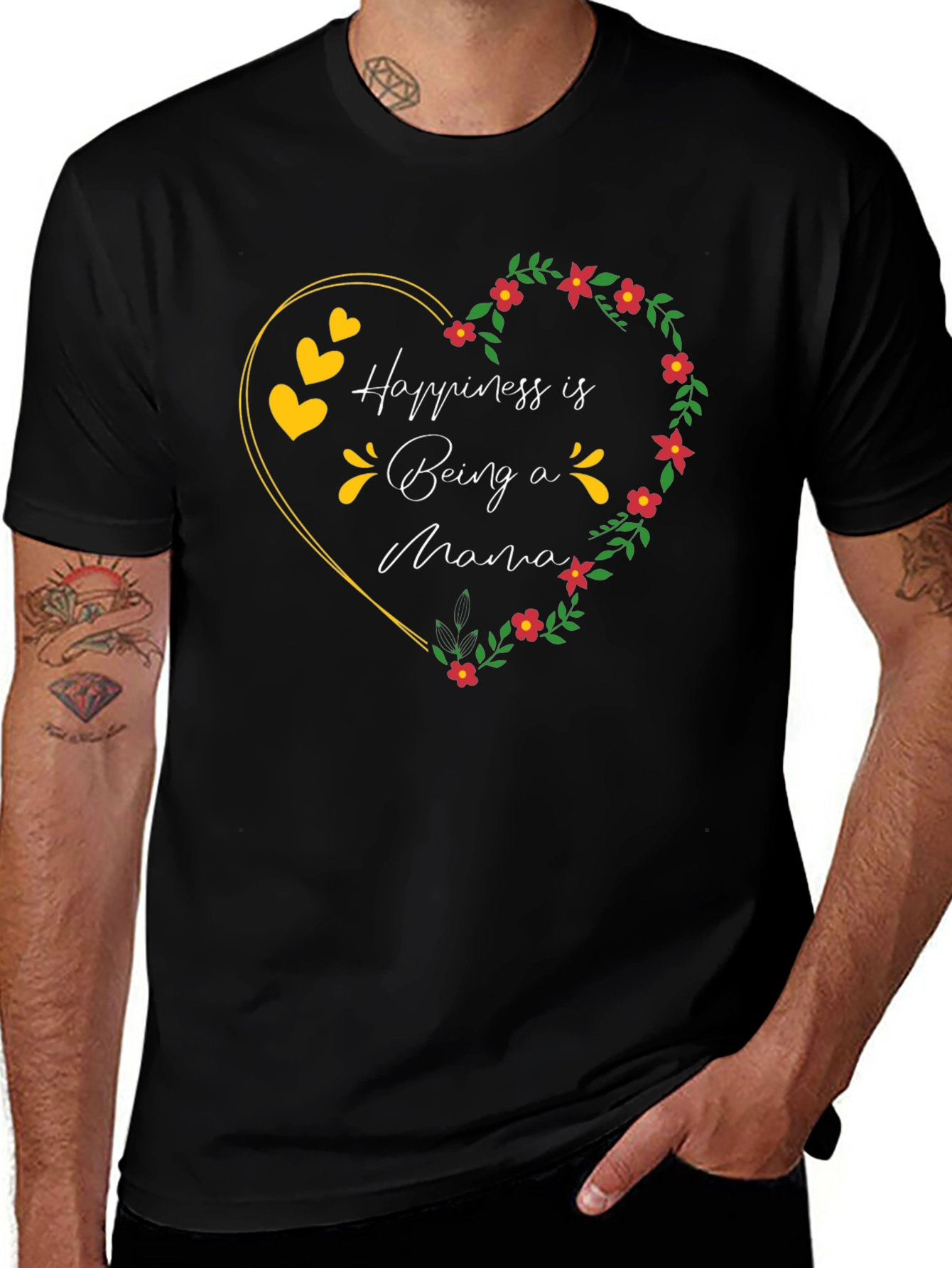 Happiness is Being a Mama T-Shirt