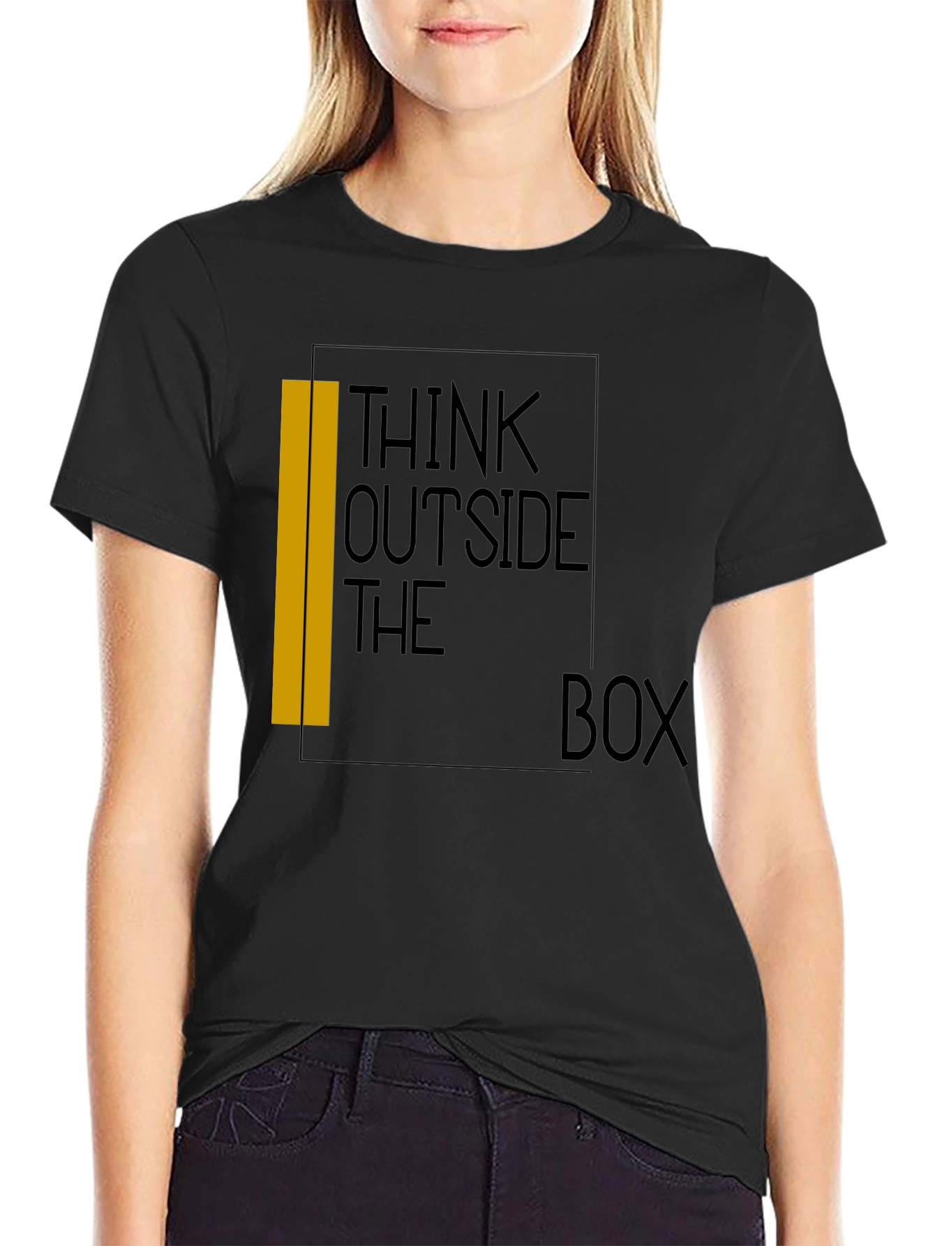 Think Outside the Box Graphic Tee