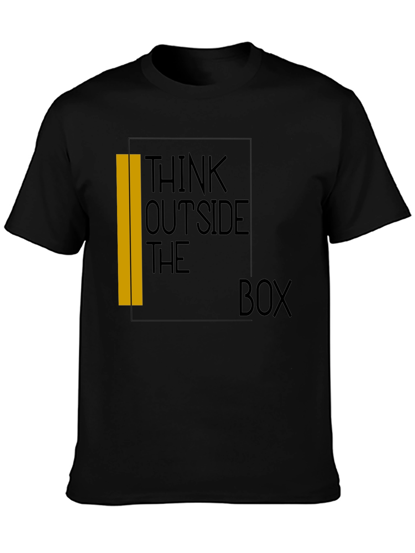 Think Outside the Box Graphic Tee