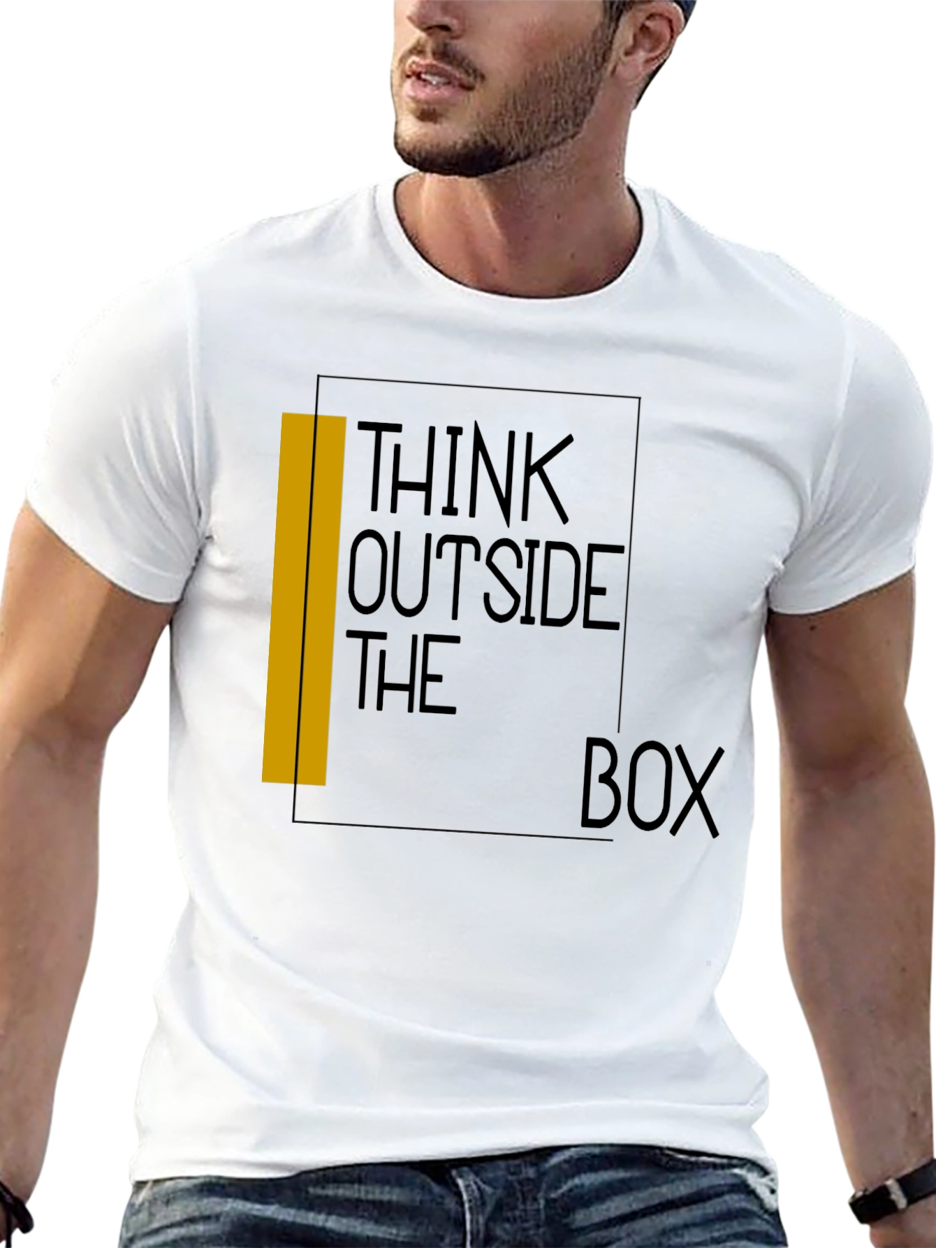 Think Outside the Box Graphic Tee