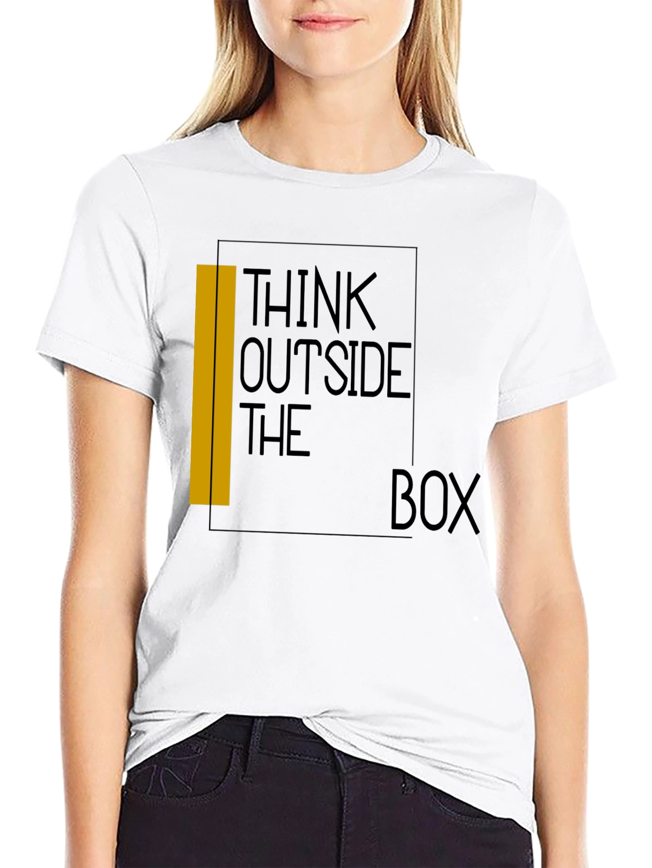 Think Outside the Box Graphic Tee