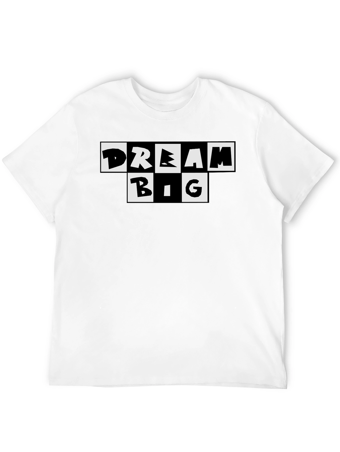 Dream Big Black Graphic Tee