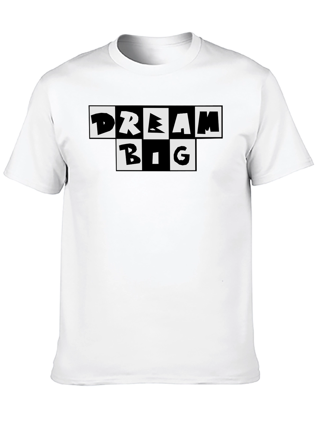 Dream Big Black Graphic Tee