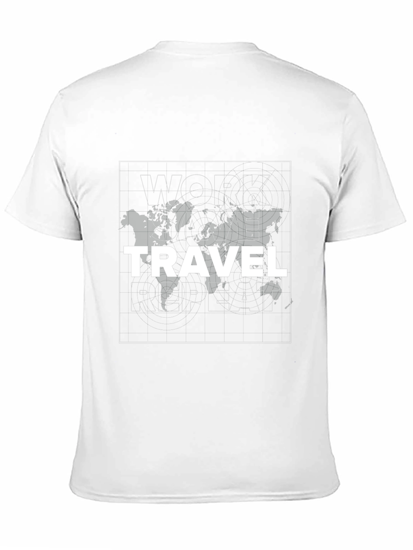 Work Save Travel Repeat Graphic Tee