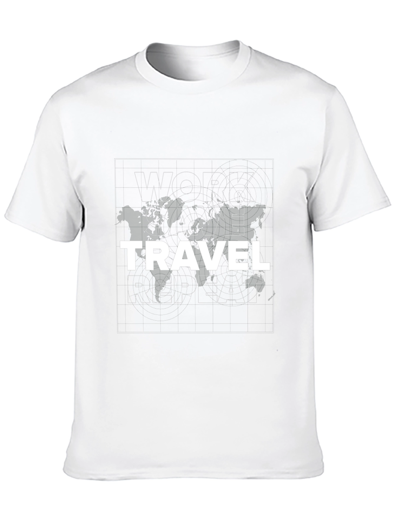 Work Save Travel Repeat Graphic Tee