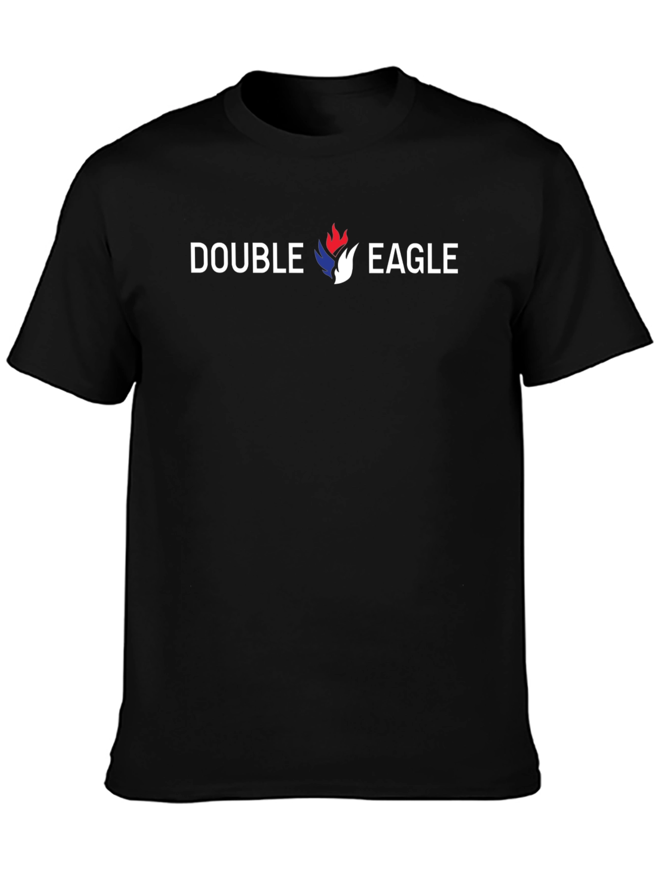 Double Eagle Graphic Black T-Shirt