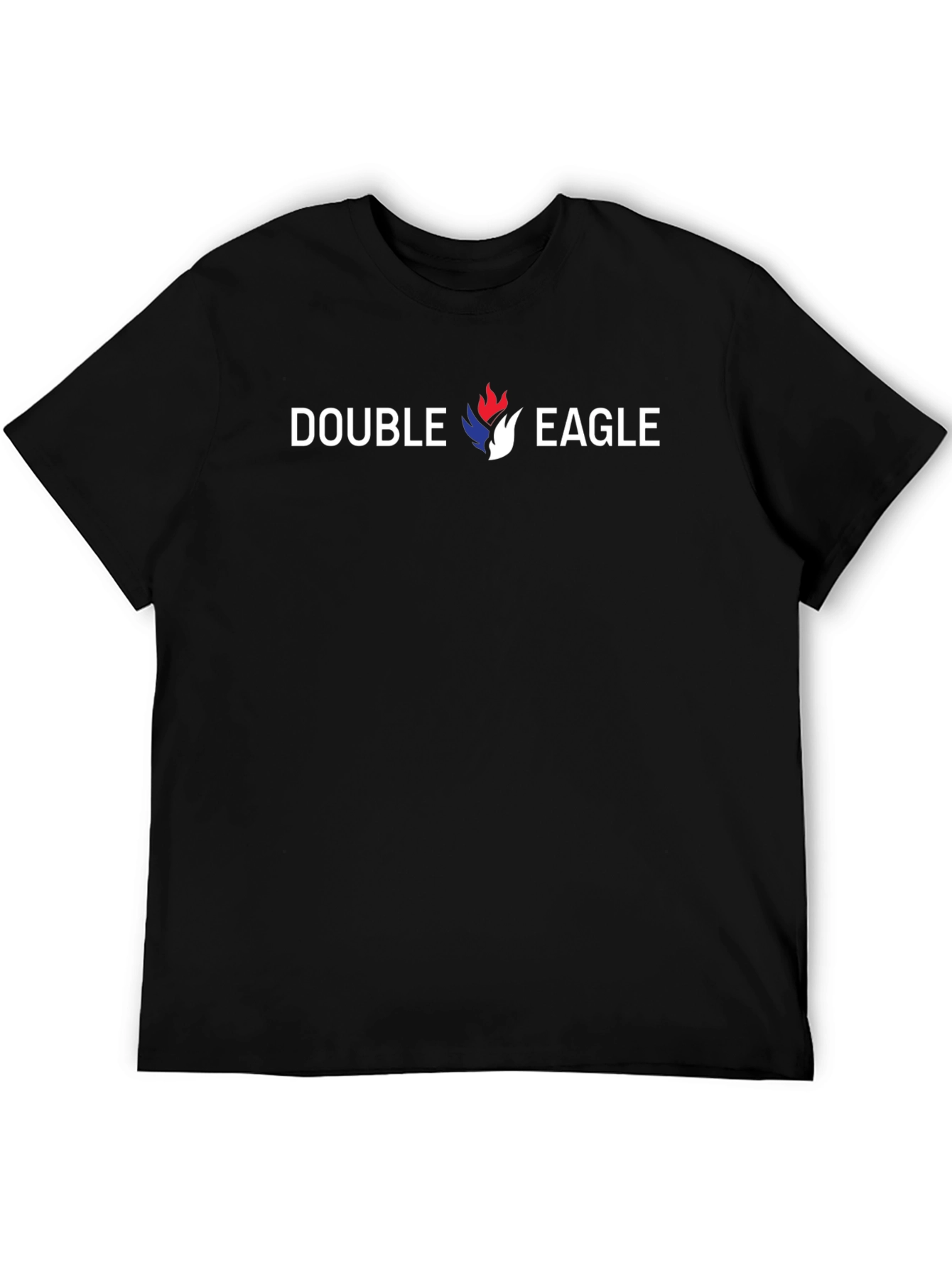 Double Eagle Graphic Black T-Shirt