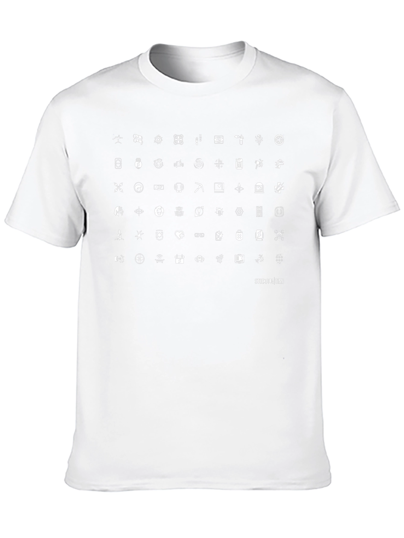 Graphic Icon Black T-Shirt