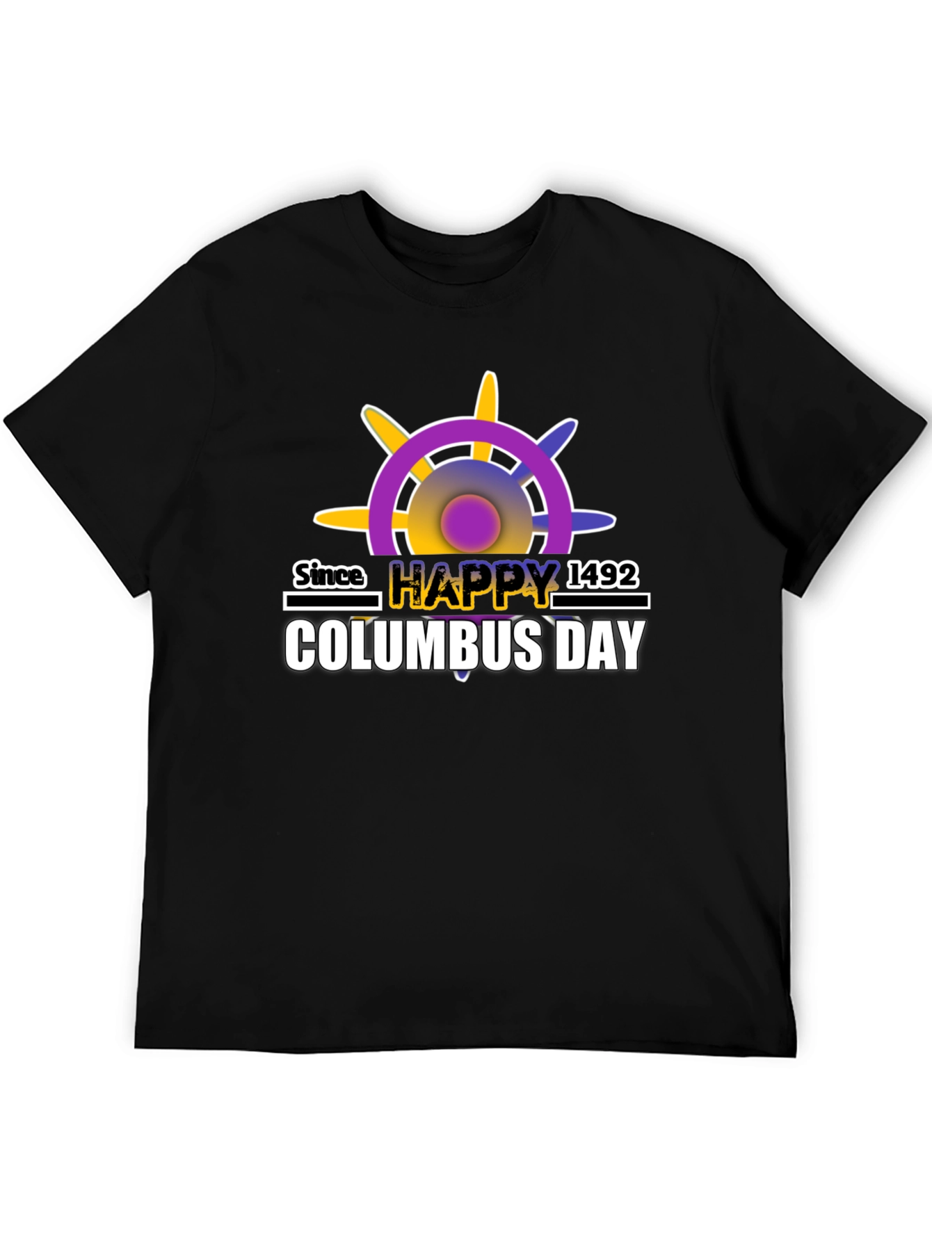 Columbus Day T-Shirt - Happy Columbus Day Since 1492