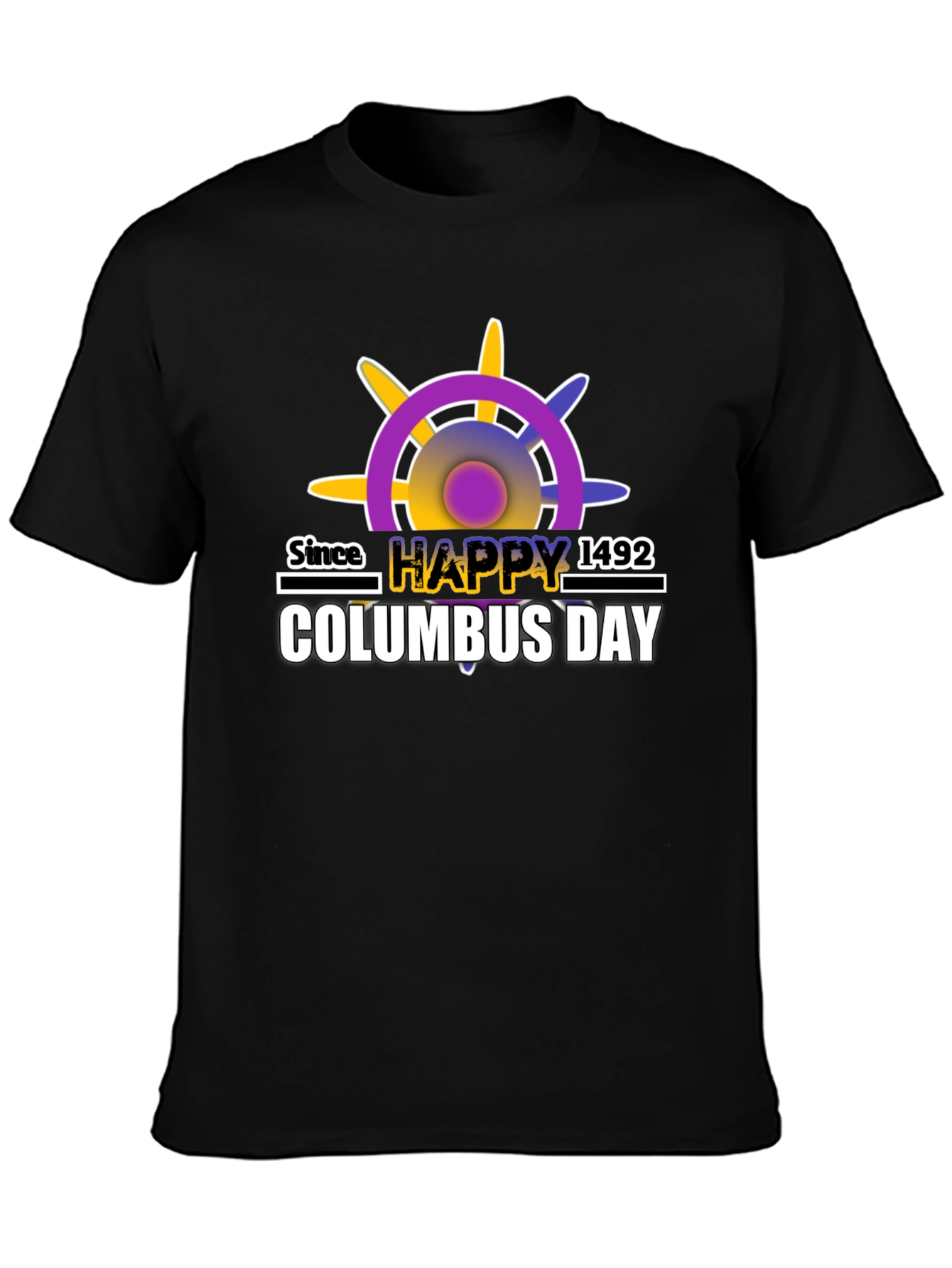Columbus Day T-Shirt - Happy Columbus Day Since 1492