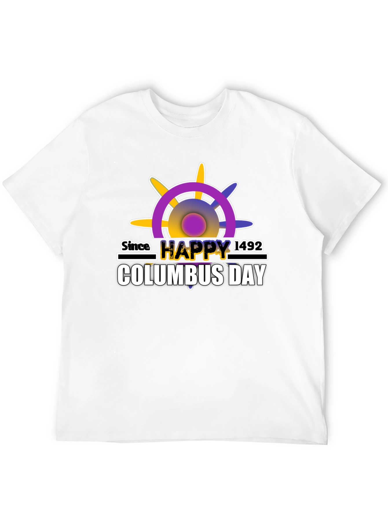 Columbus Day T-Shirt - Happy Columbus Day Since 1492