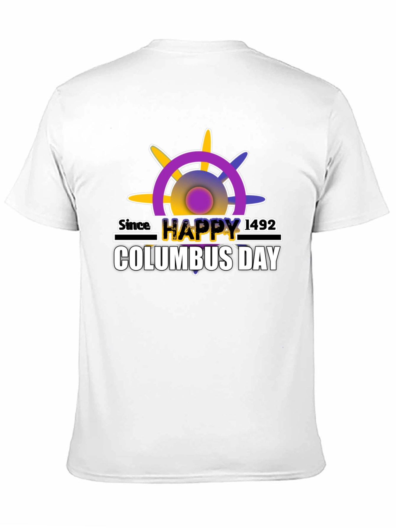 Columbus Day T-Shirt - Happy Columbus Day Since 1492