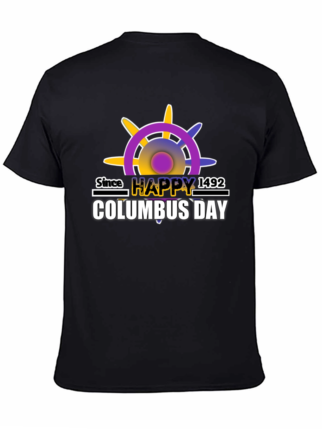 Columbus Day T-Shirt - Happy Columbus Day Since 1492