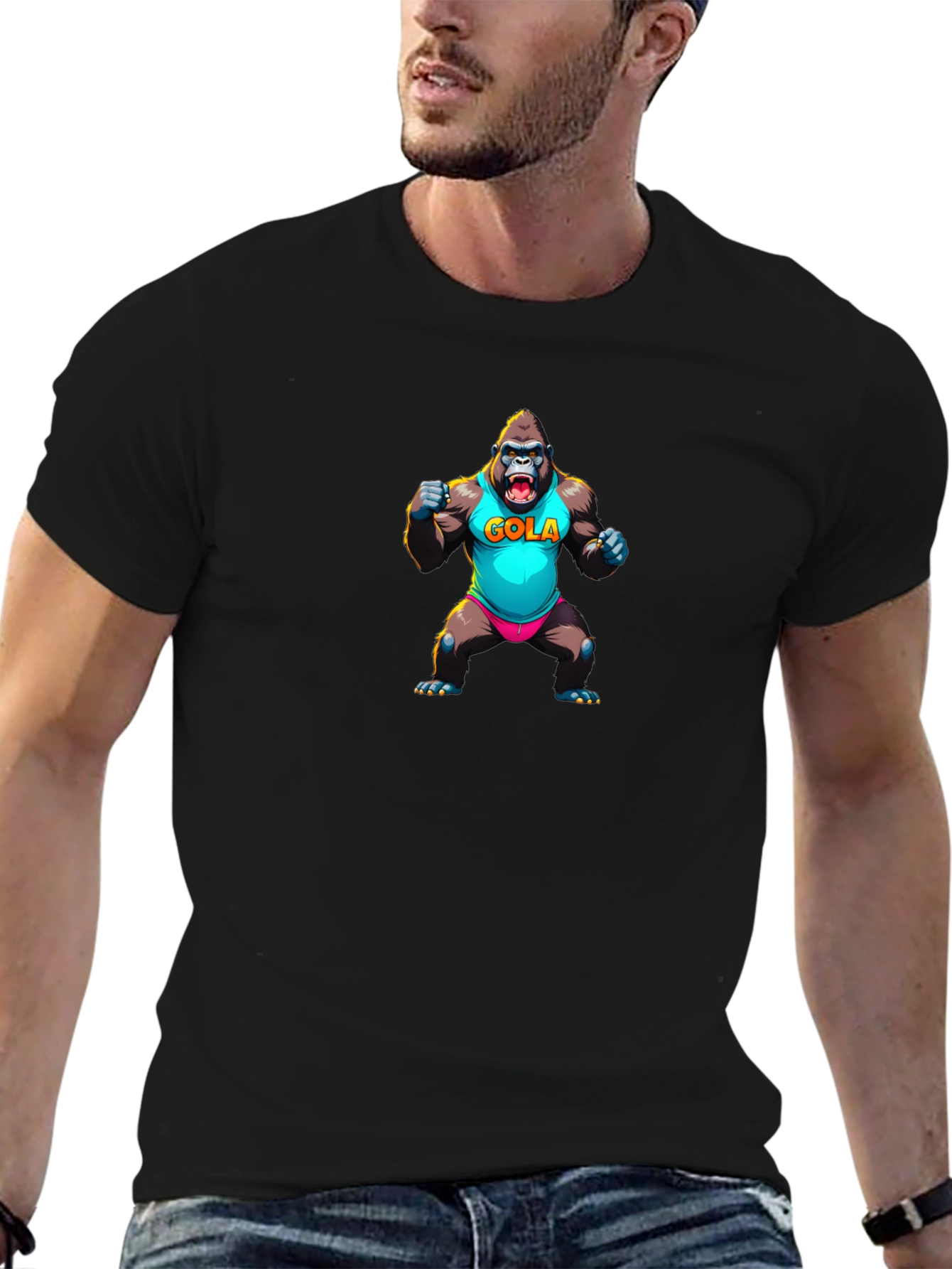 GOLA Gorilla Graphic T-Shirt - Fun & Stylish