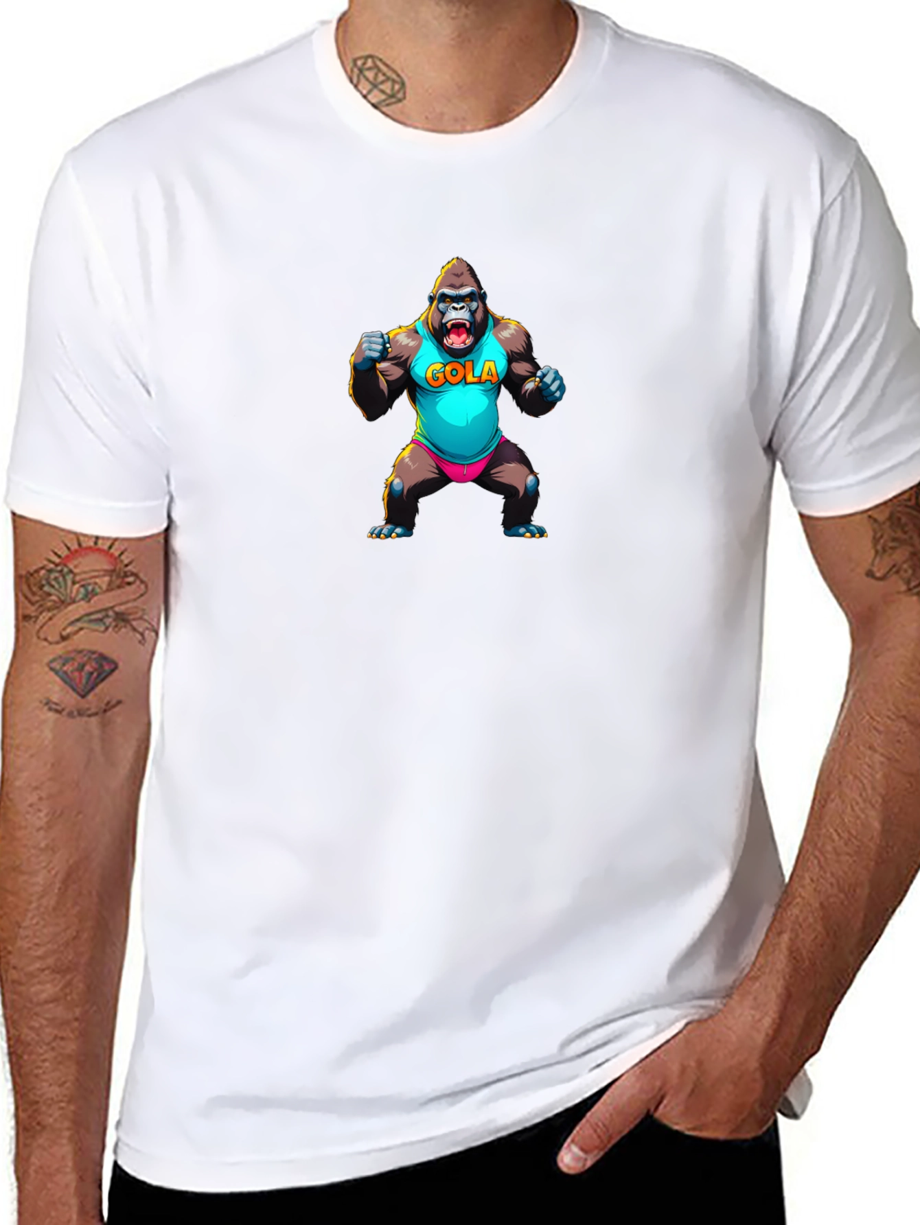 GOLA Gorilla Graphic T-Shirt - Fun & Stylish