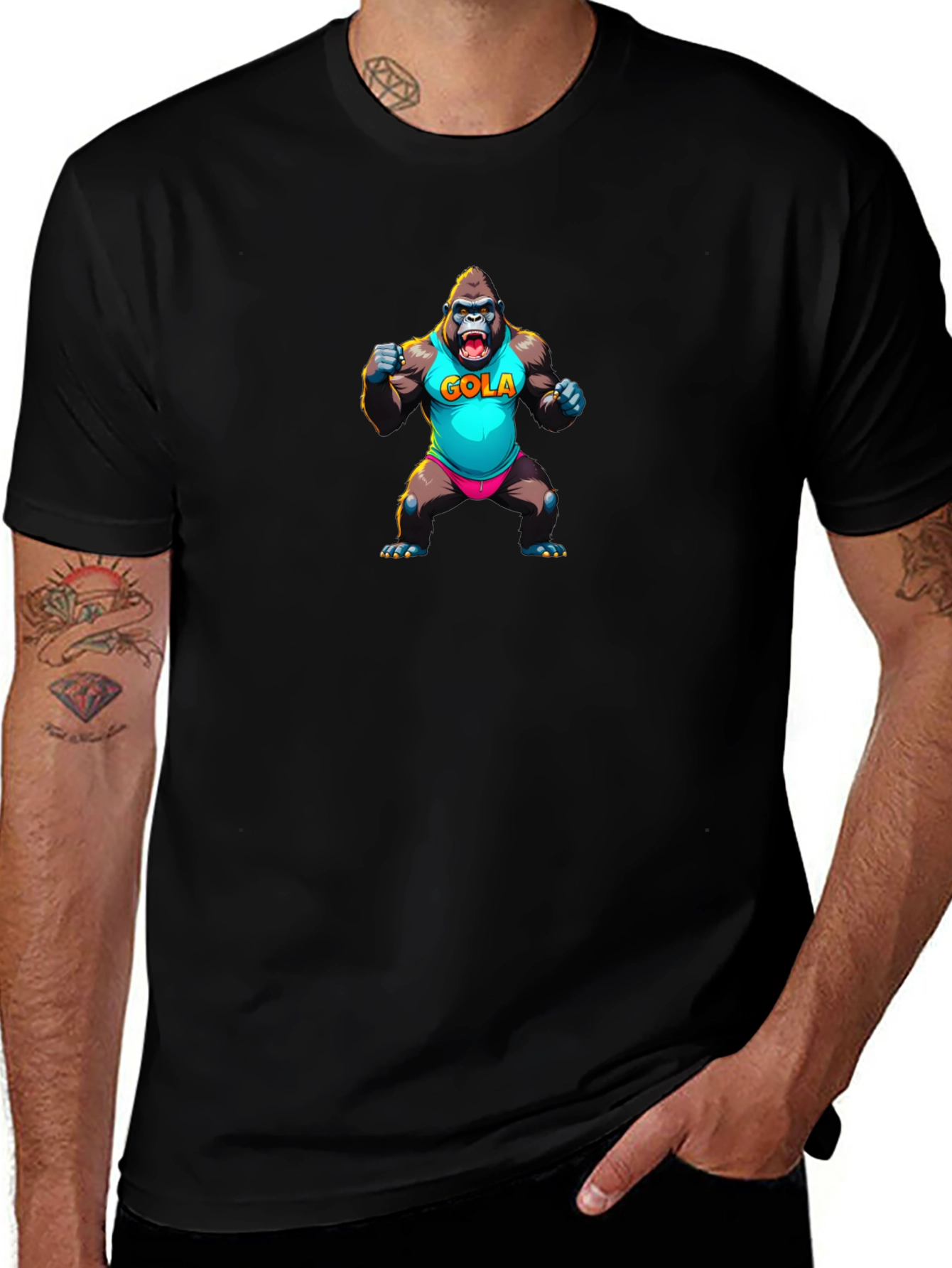 GOLA Gorilla Graphic T-Shirt - Fun & Stylish