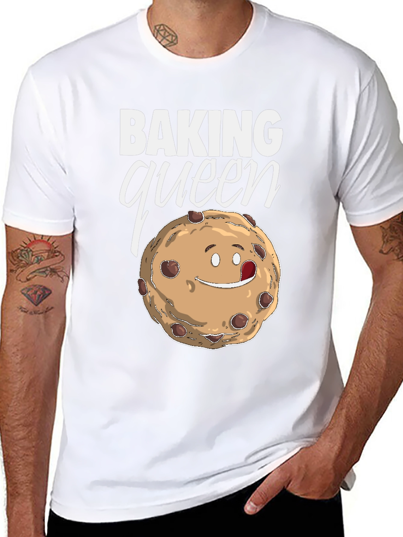 Baking Queen T-Shirt - Funny Cookie Design