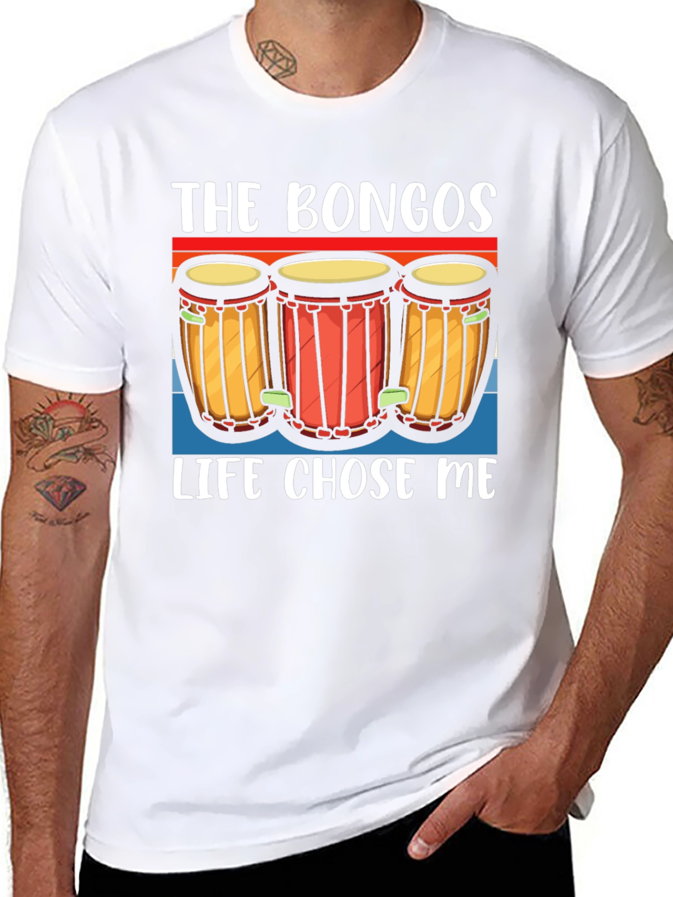 The Bongos Life Chose Me Graphic Tee