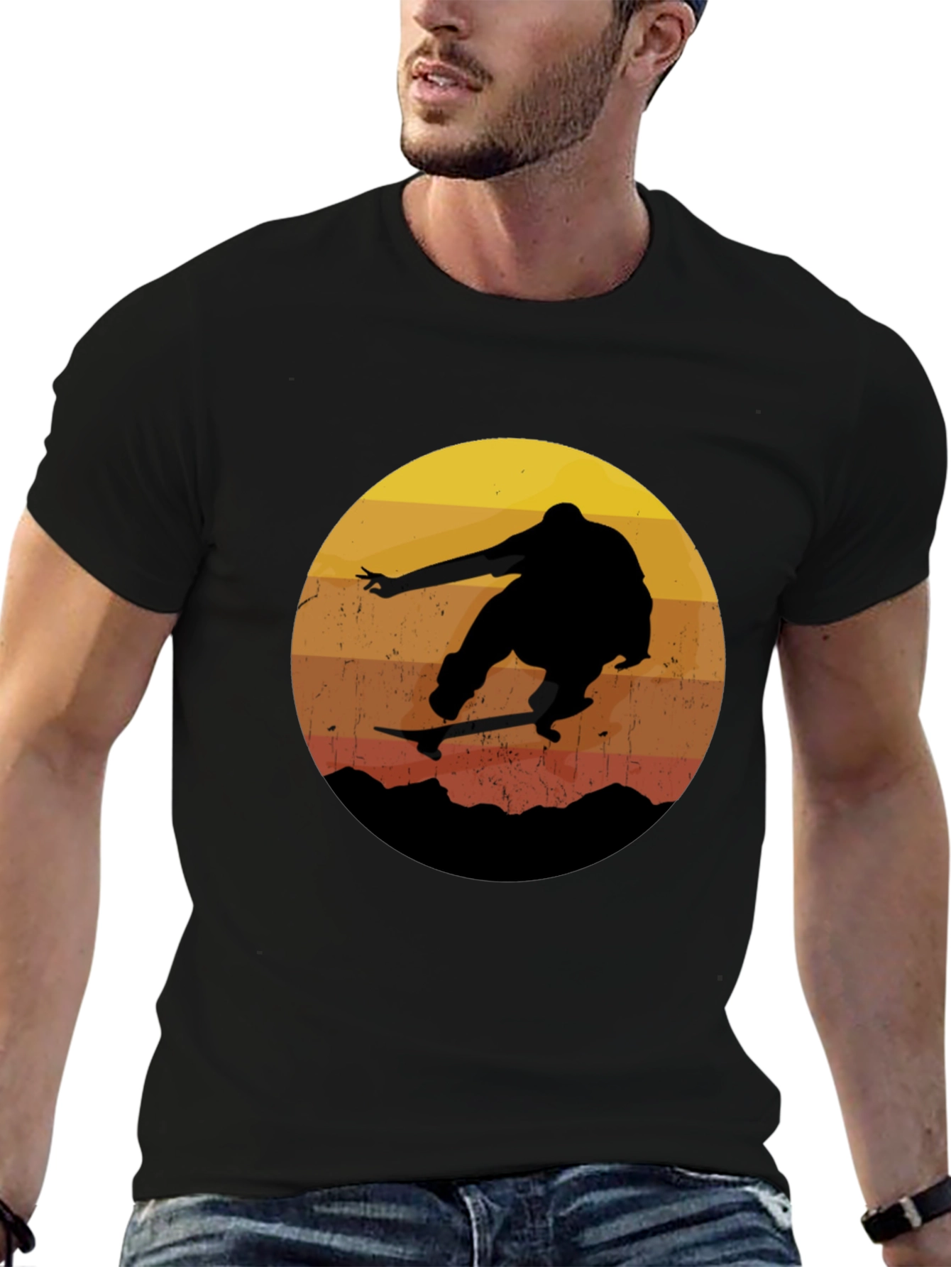 Retro Skateboarder T-Shirt
