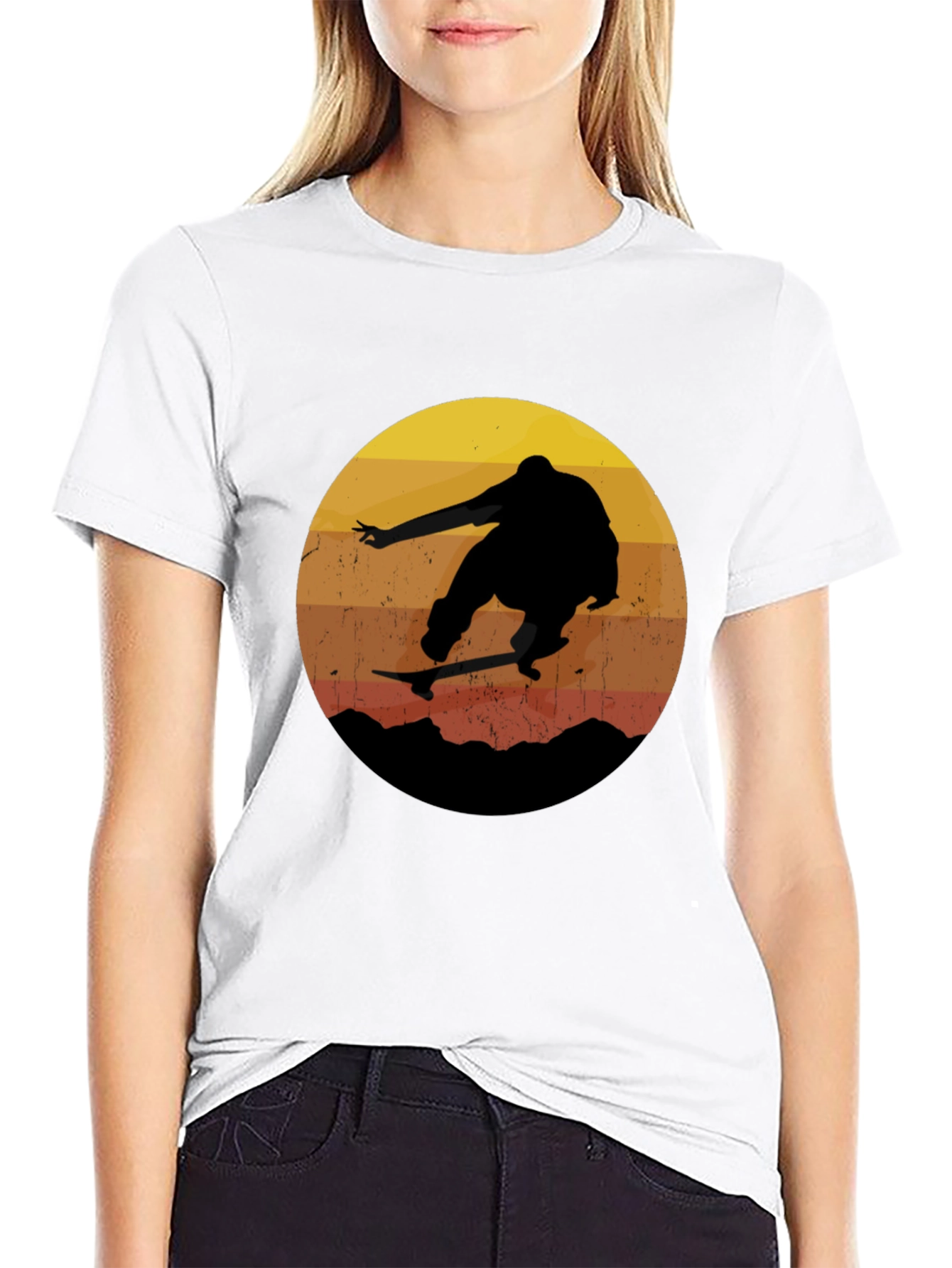 Retro Skateboarder T-Shirt