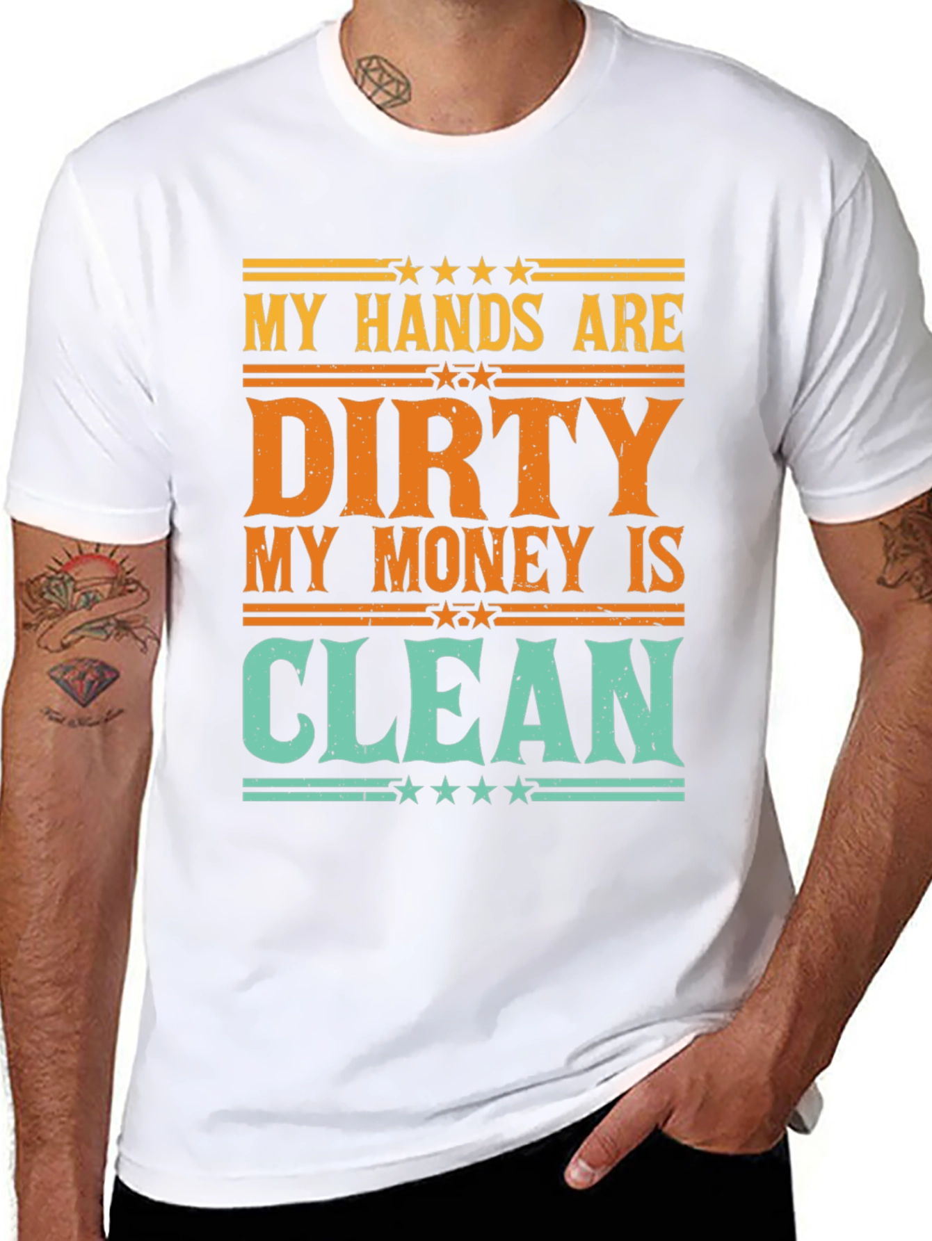 Dirty Hands Clean Money Graphic Tee