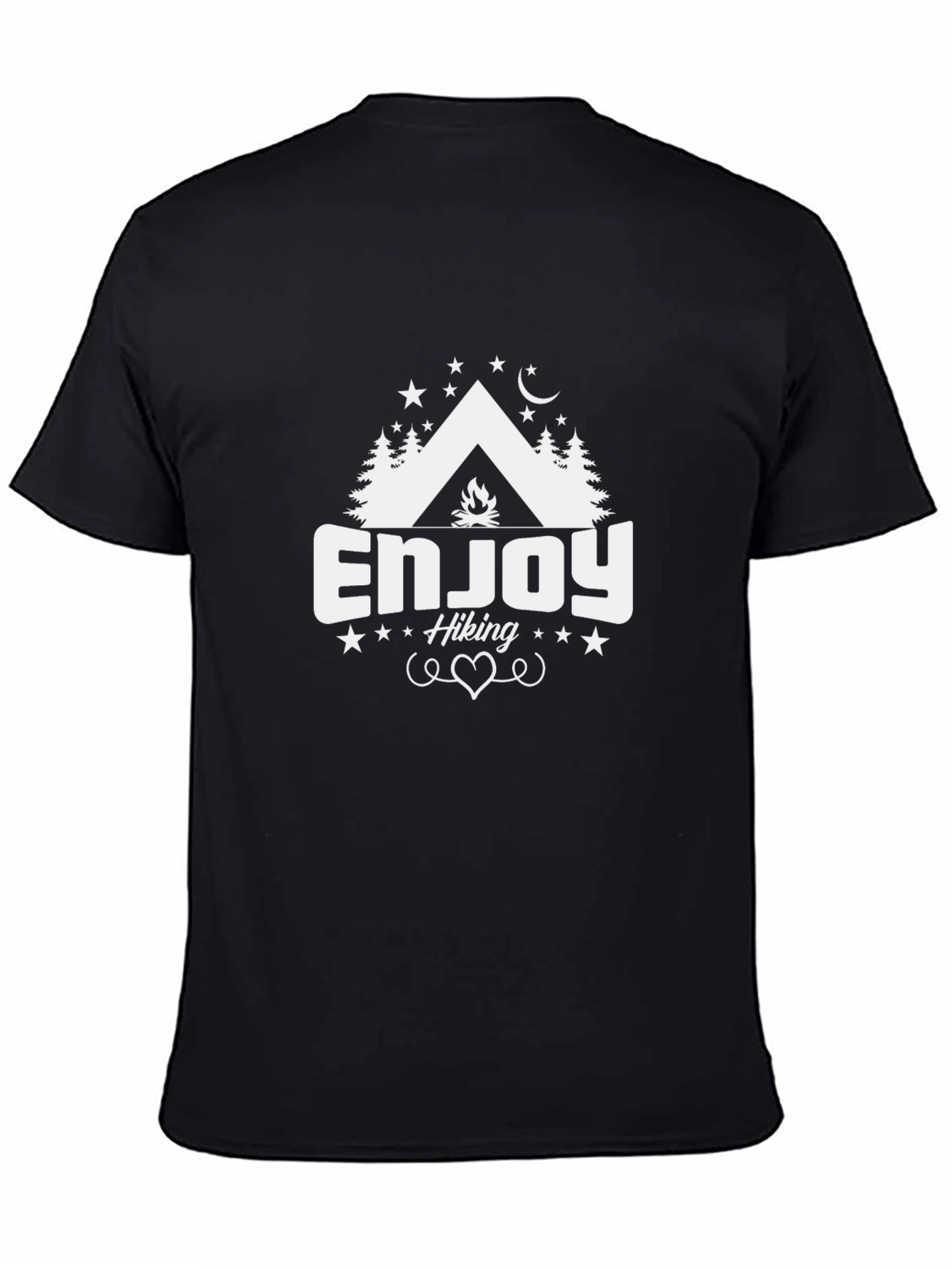 Enjoy Hiking Black T-Shirt