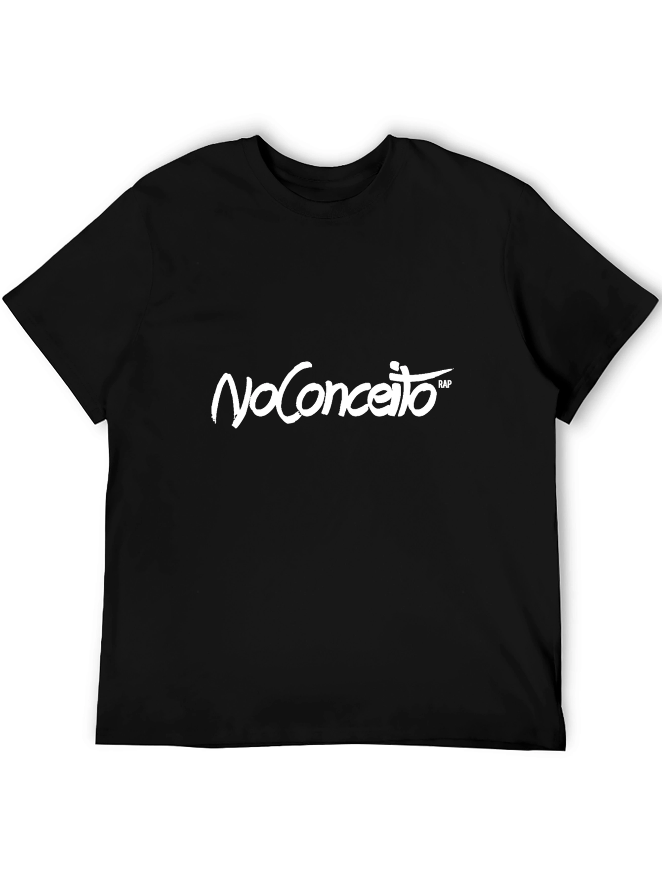 No Conceito Rap Black T-Shirt