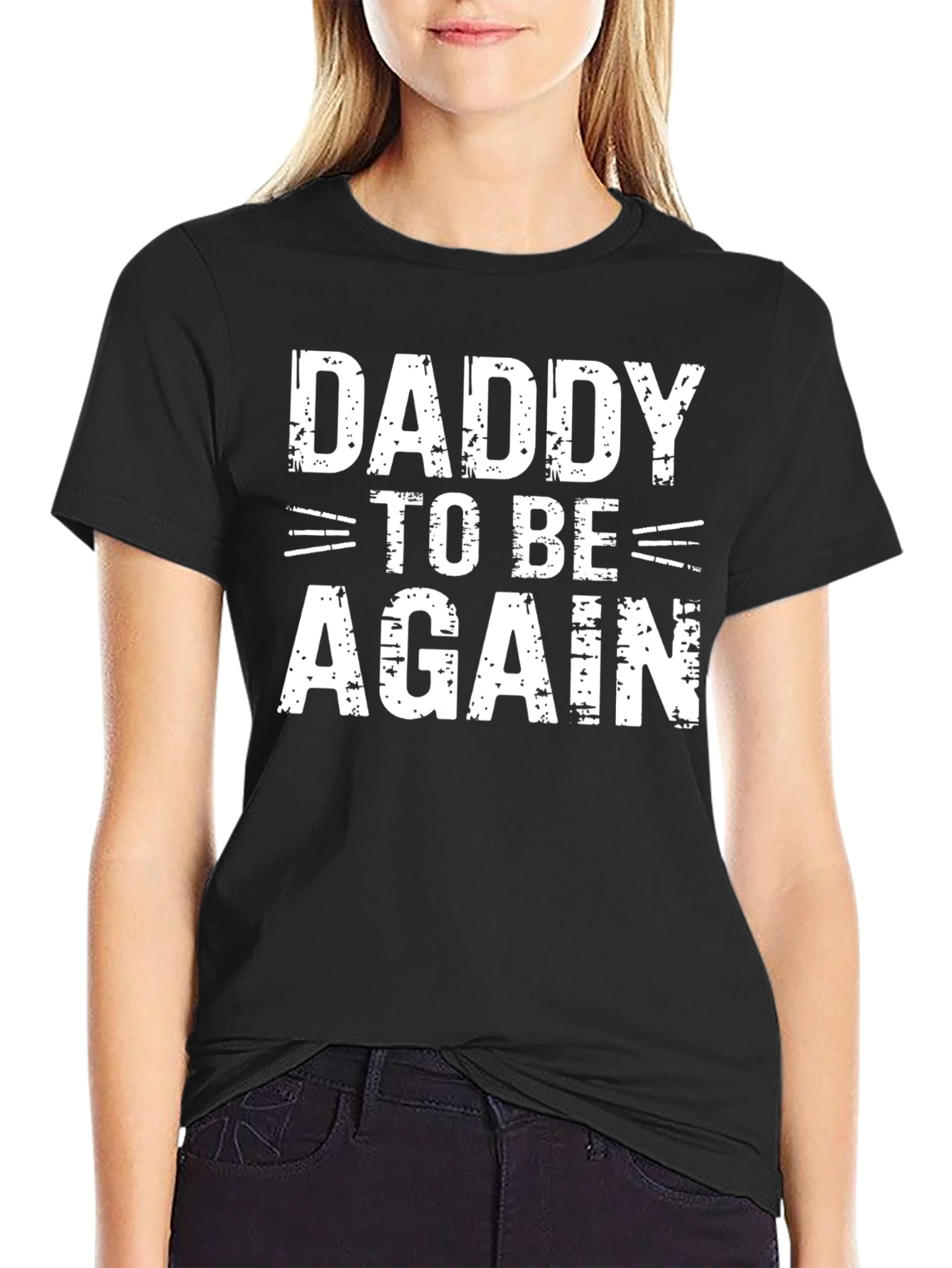 Daddy To Be Again T-Shirt - Expecting Dad Tee
