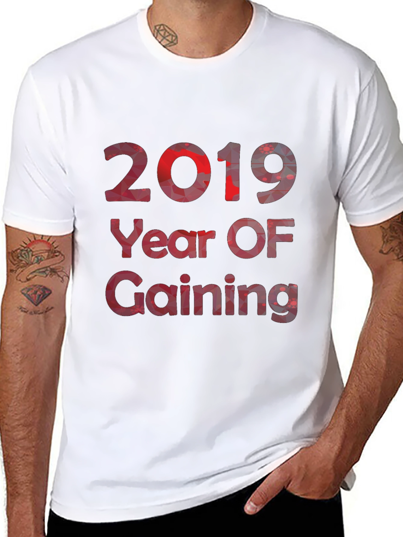 2019 Year of Gaining Graphic T-Shirt