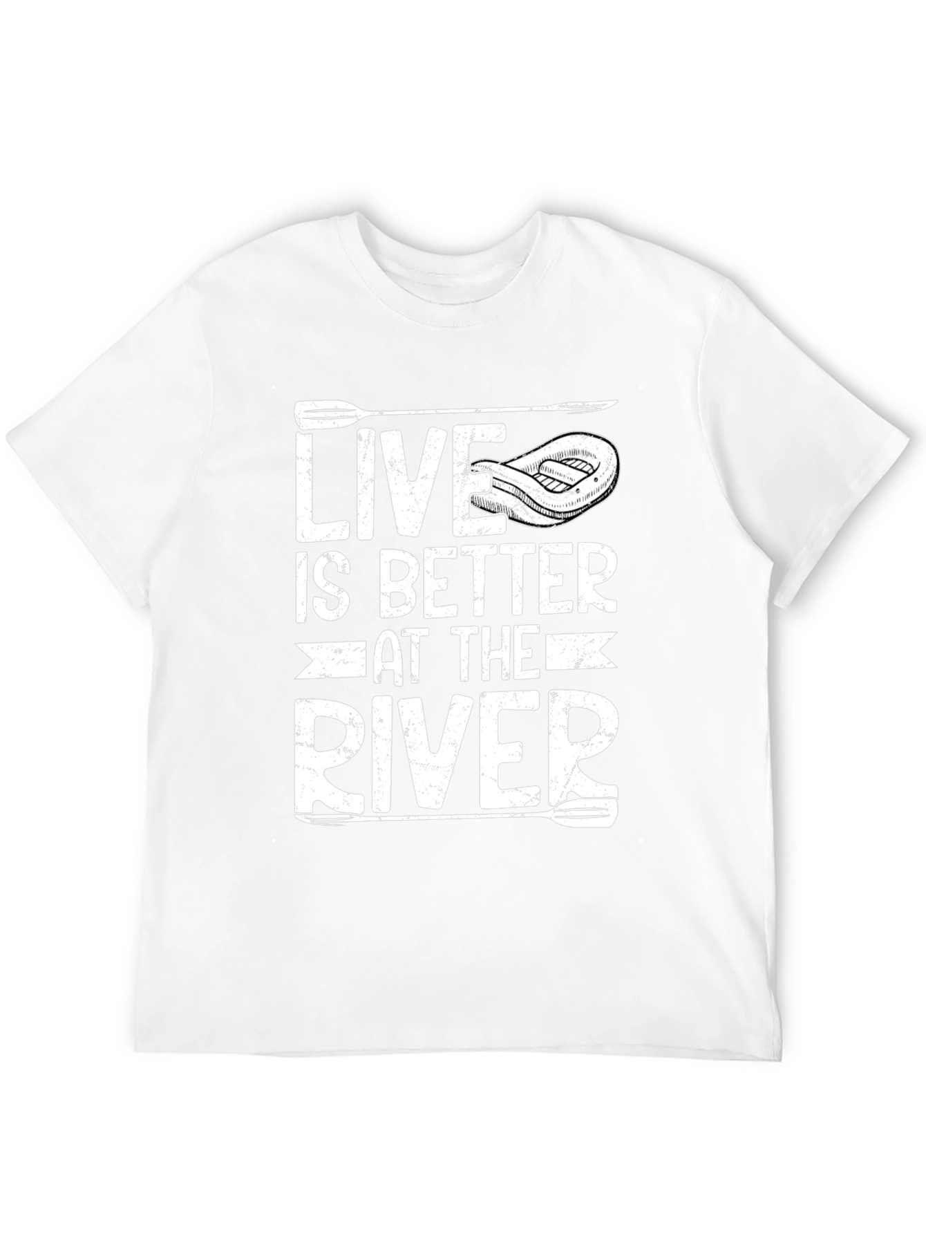 Live is Better at the River Graphic T-Shirt