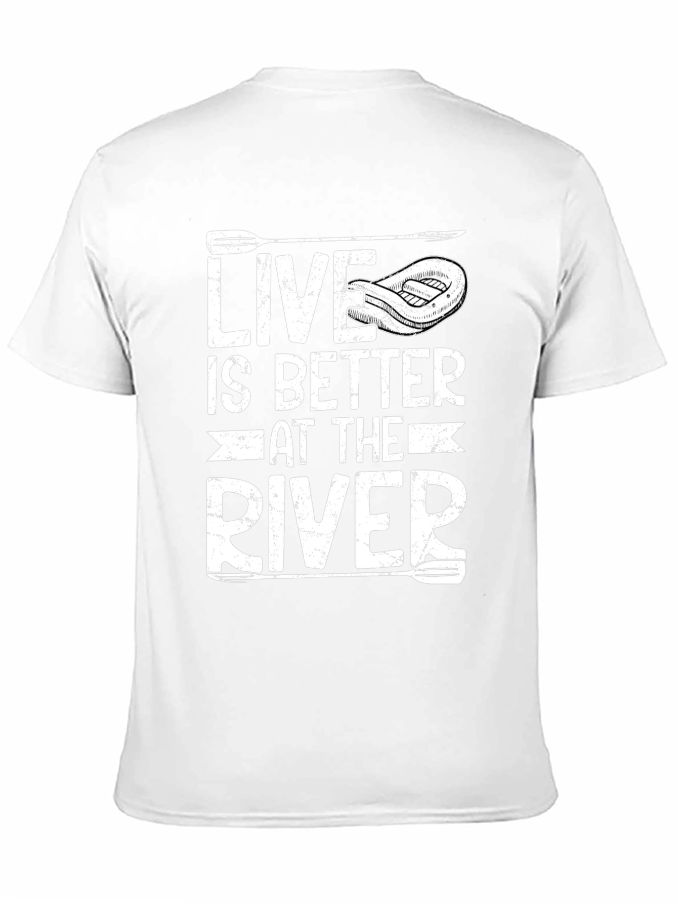 Live is Better at the River Graphic T-Shirt