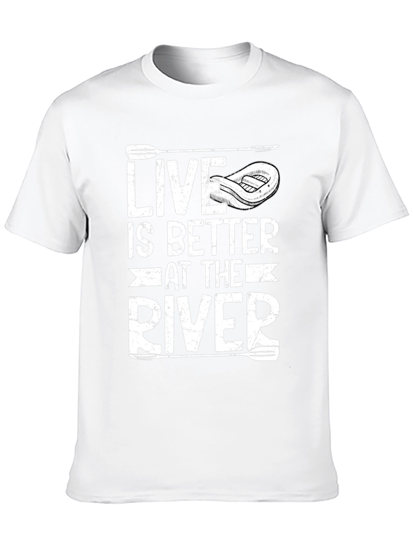 Live is Better at the River Graphic T-Shirt