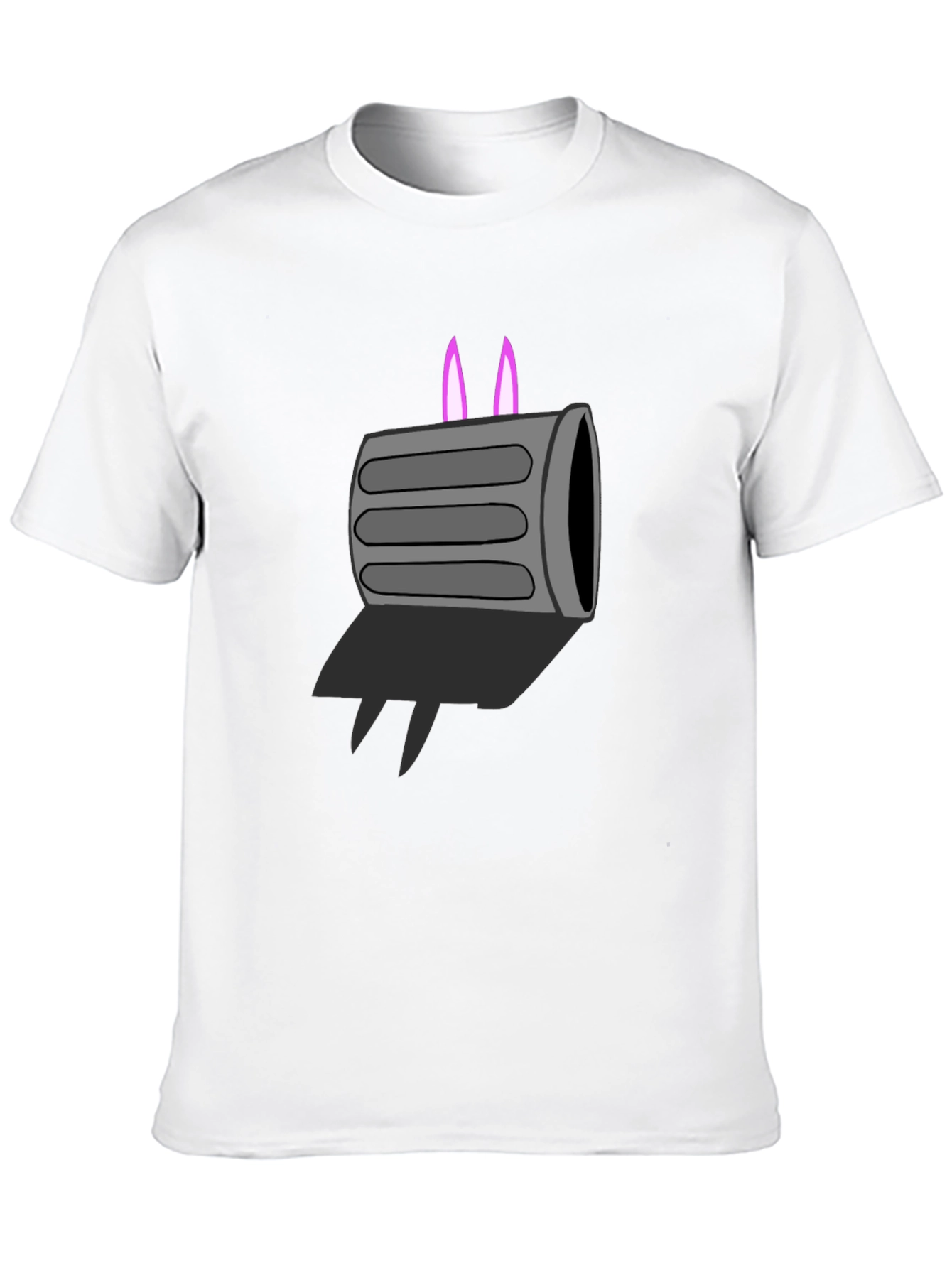 Retro Toaster Cartoon Graphic Tee