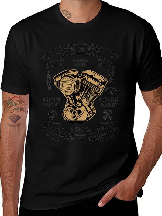 Born to Ride Motorcycle T-Shirt