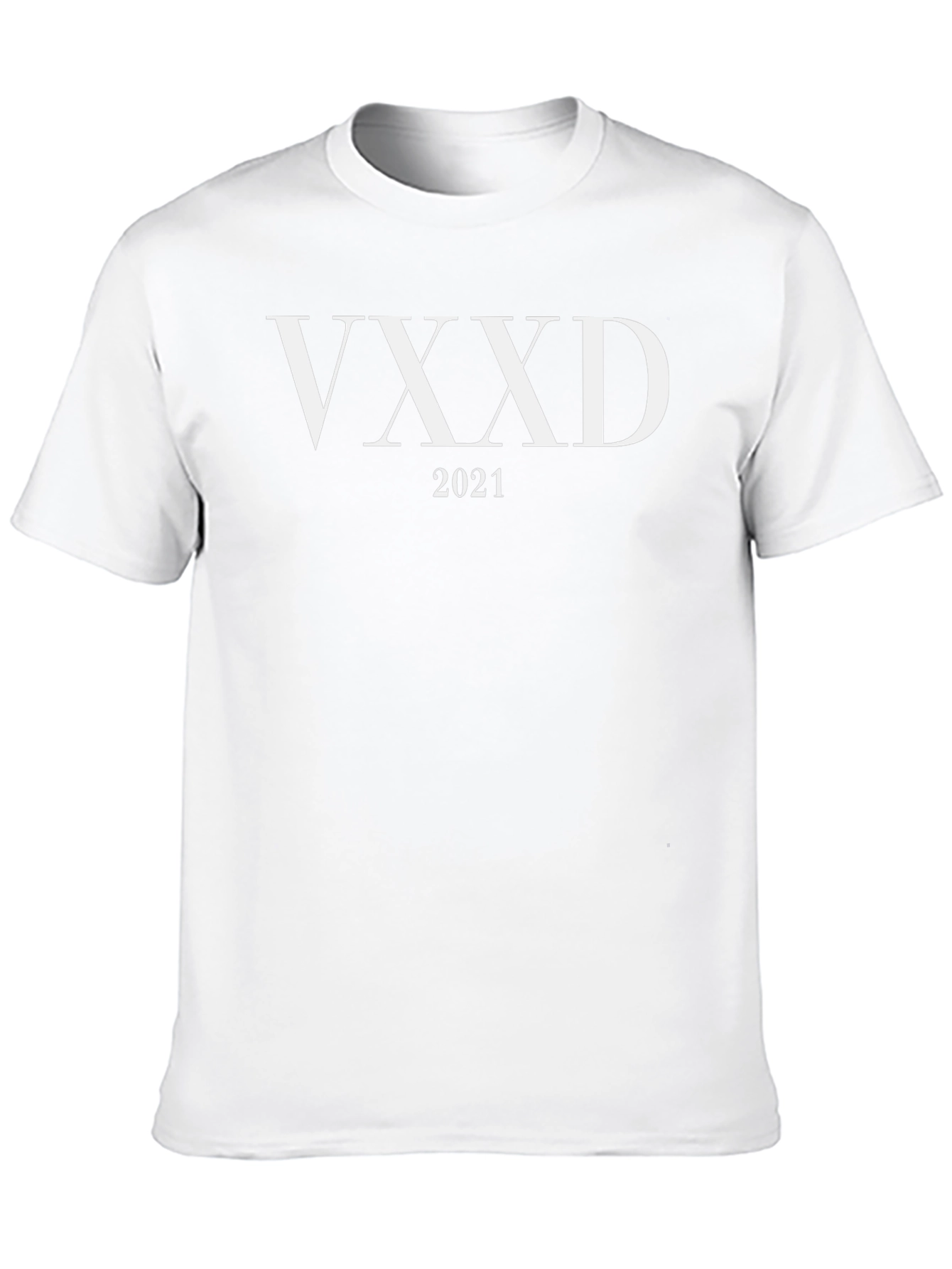 VXXD 2021 Graphic Tee - Stylish Black Cotton T-Shirt