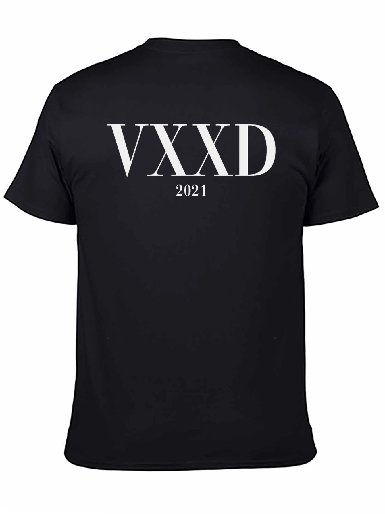 VXXD 2021 Graphic Tee - Stylish Black Cotton T-Shirt
