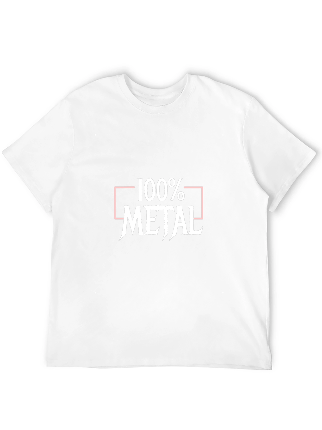 100% Metal Graphic Tee - Black