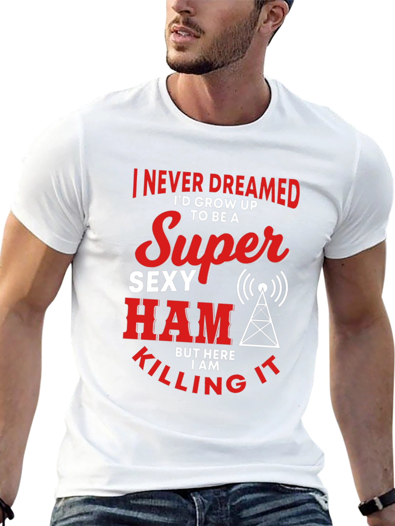 Funny Super Sexy Ham Radio Operator T-Shirt
