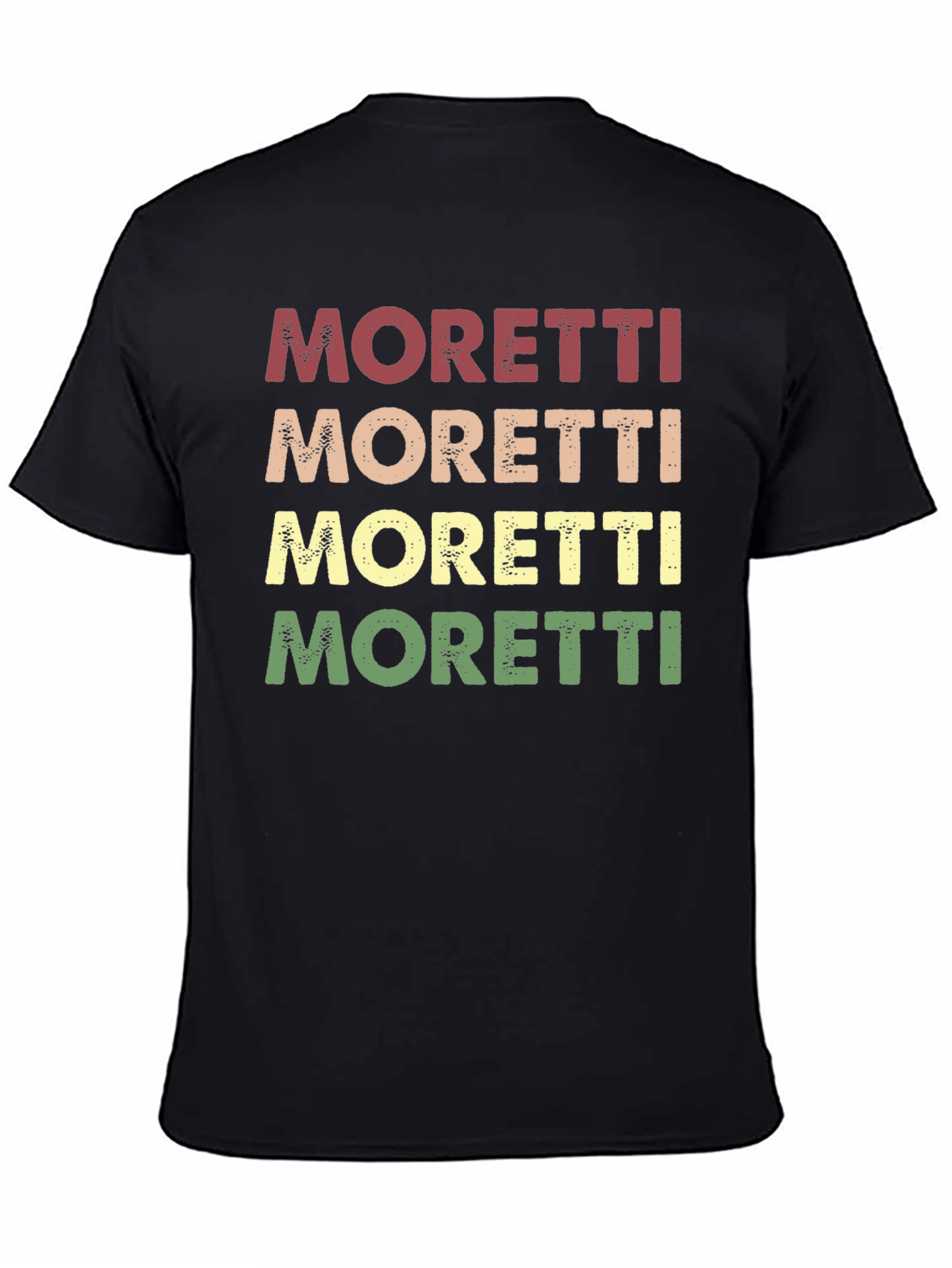 Retro Moretti T-Shirt - Classic Beer Graphic Tee