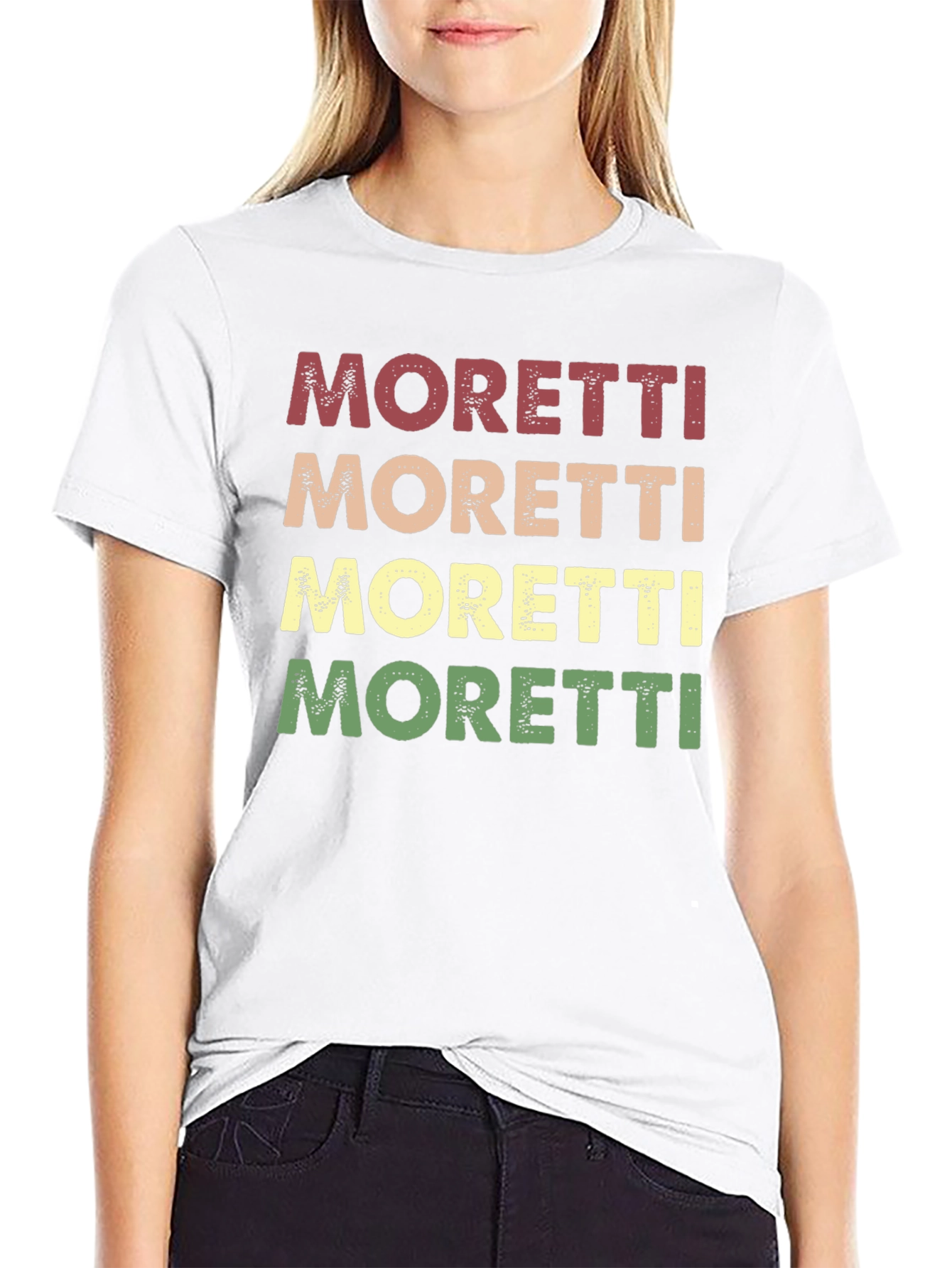 Retro Moretti T-Shirt - Classic Beer Graphic Tee